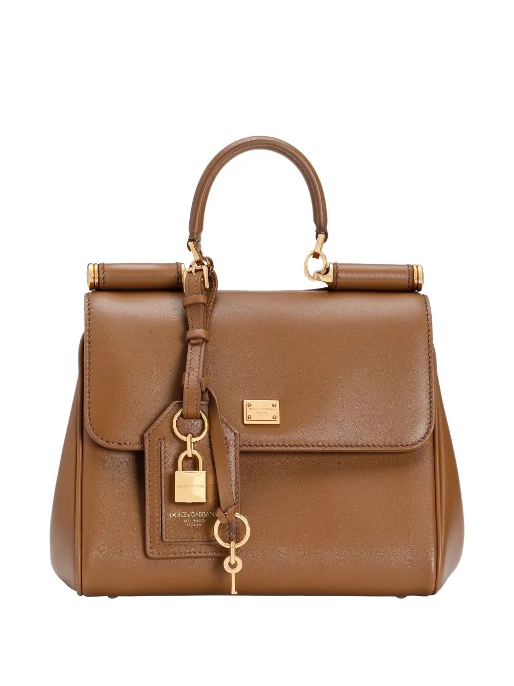 Dolce & Gabbana Women My Sicily Small Handbag In Plongé Calfskin DOLCE & GABBANA