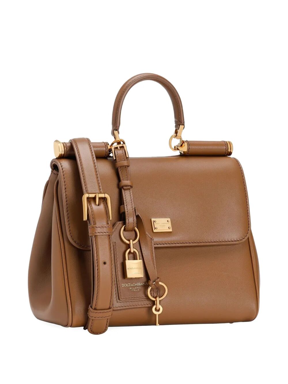 Dolce & Gabbana Women My Sicily Small Handbag In Plongé Calfskin DOLCE & GABBANA