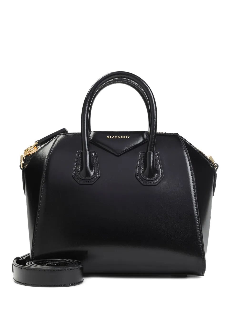 Mini Antigona Bag In Leather Women GIVENCHY