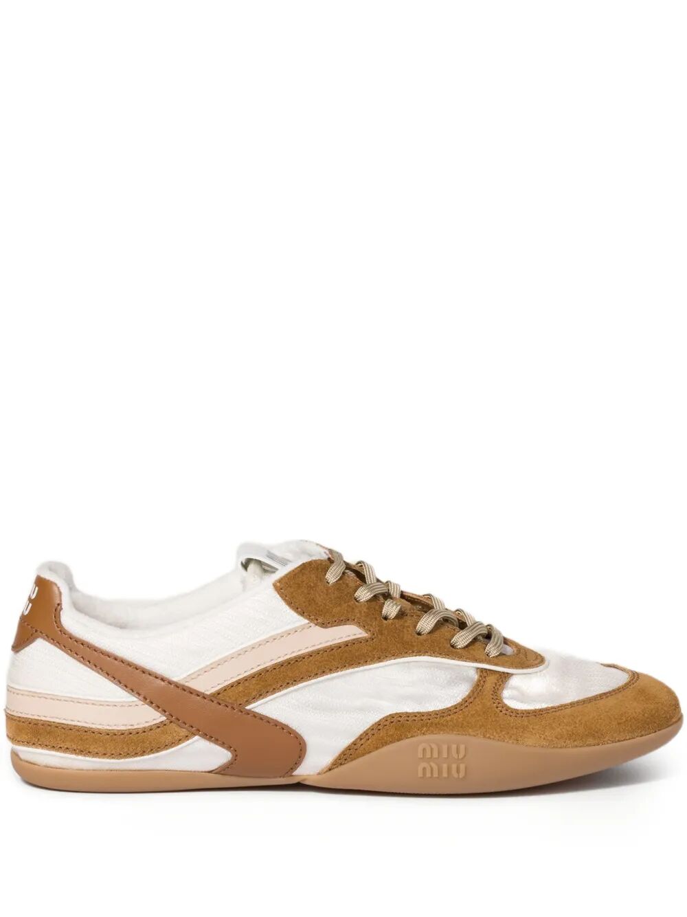Miu Miu Women Gymnasium Technical Fabric And Suede Sneakers MIU MIU