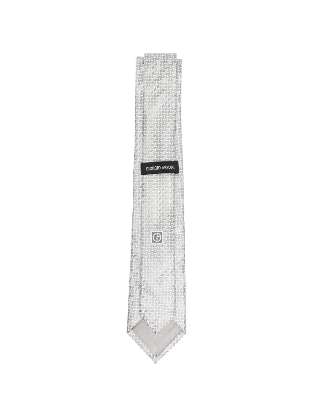 Giorgio Armani Men Geometric Pattern Silk Tie GIORGIO ARMANI