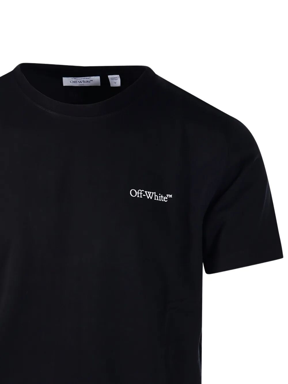 Off-White Men Metal Arrow Slim Fit Cotton T-Shirt OFF-WHITE