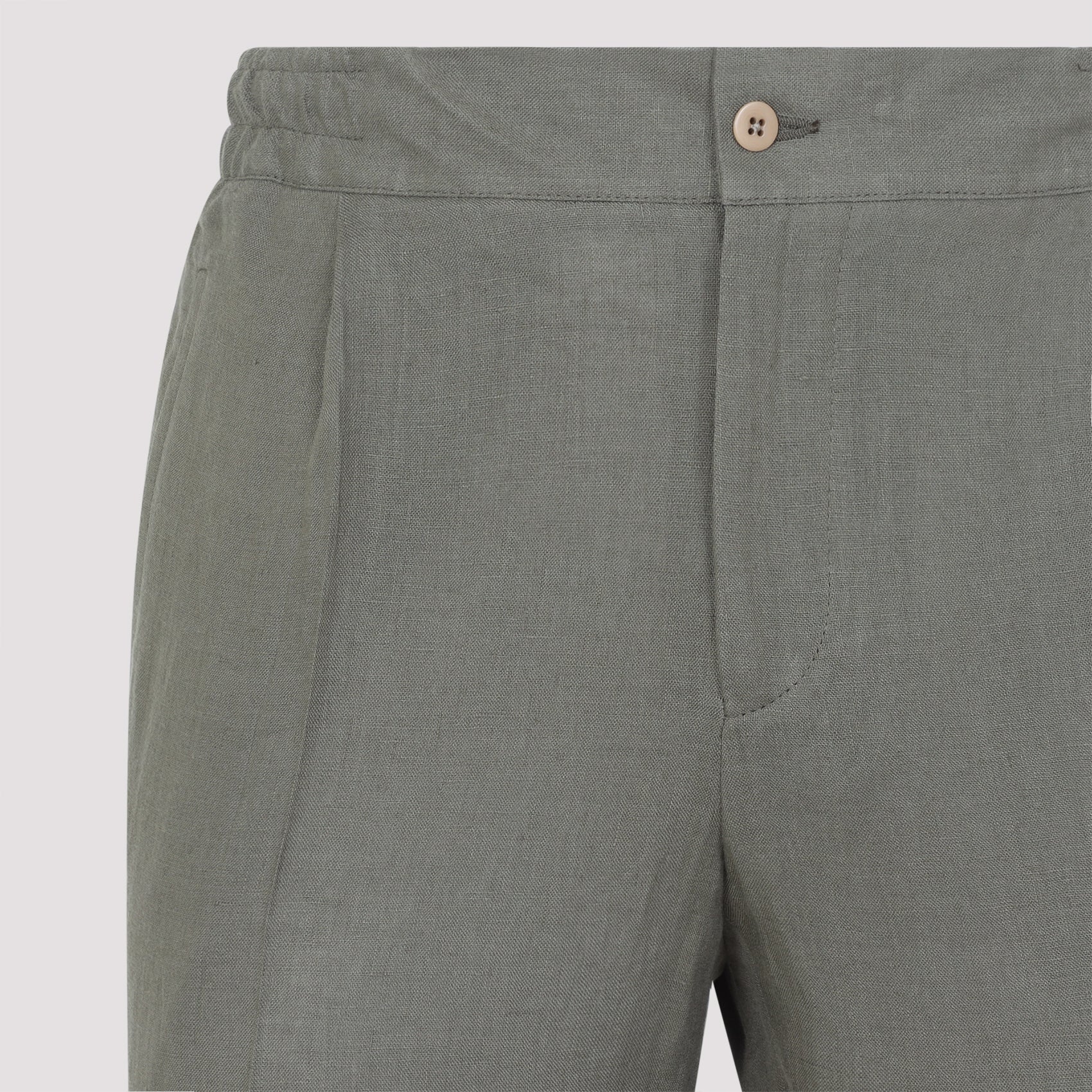 Kiton Linen Pants Men KITON