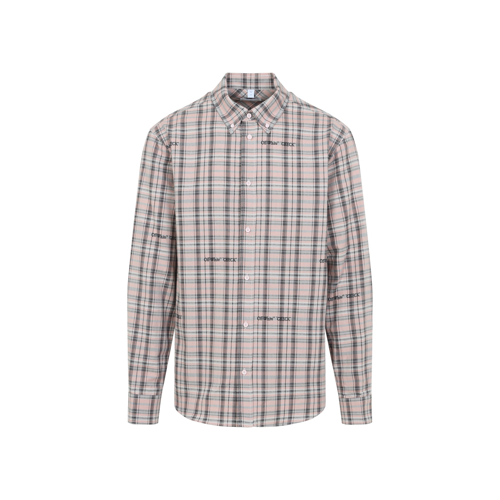 Off White Flannel Shirt Men OFF-WHITE
