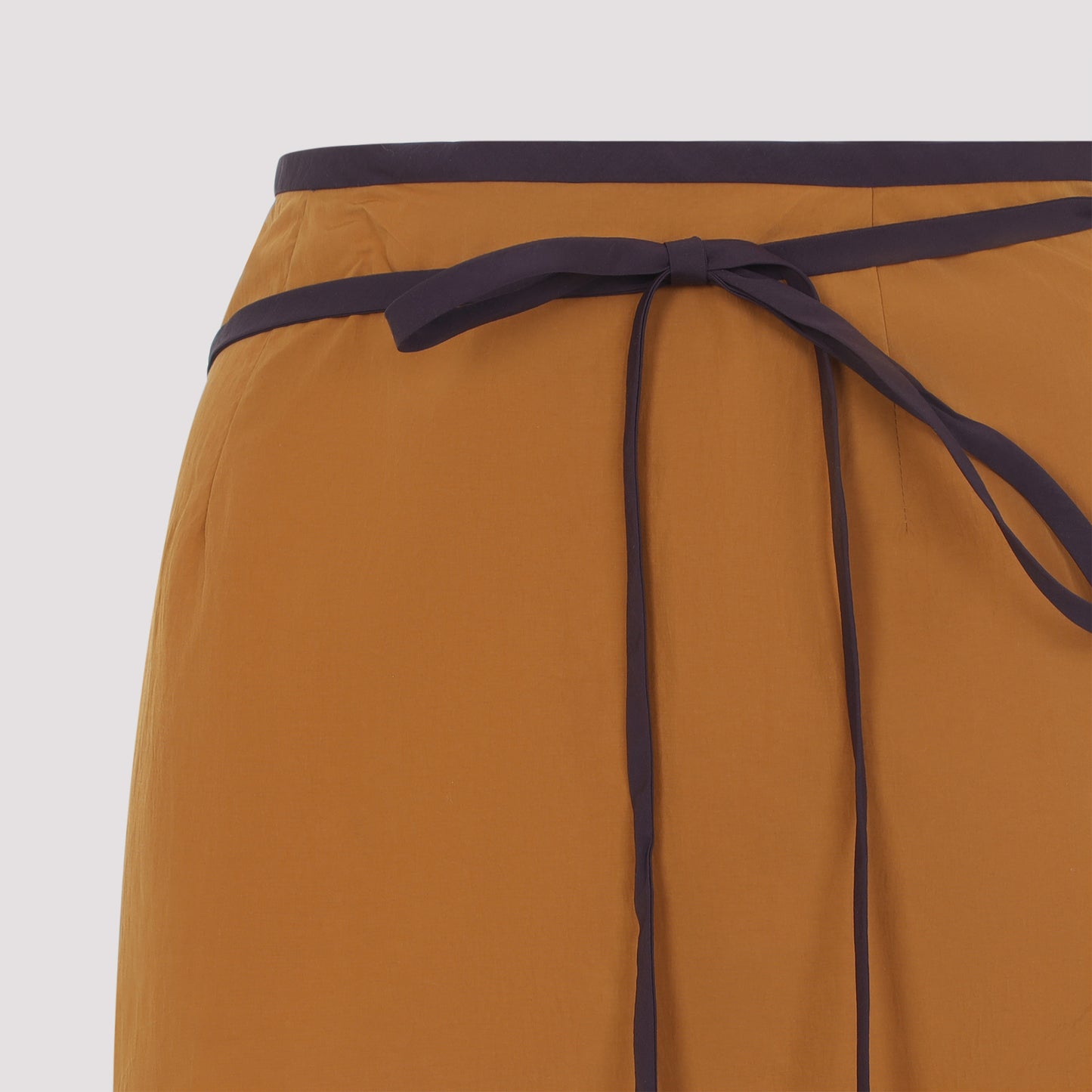 Saint Laurent Nylon Midi Skirt Women SAINT LAURENT