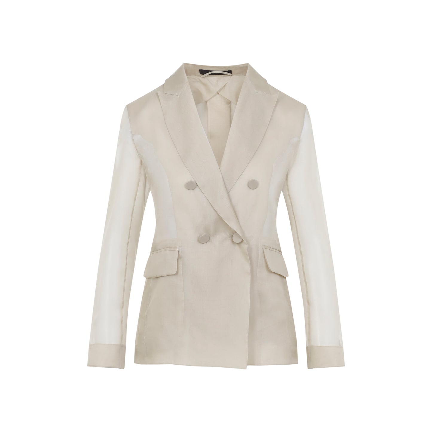 Max Mara Pianoforte Slogan Organza Jacket Women MAX MARA
