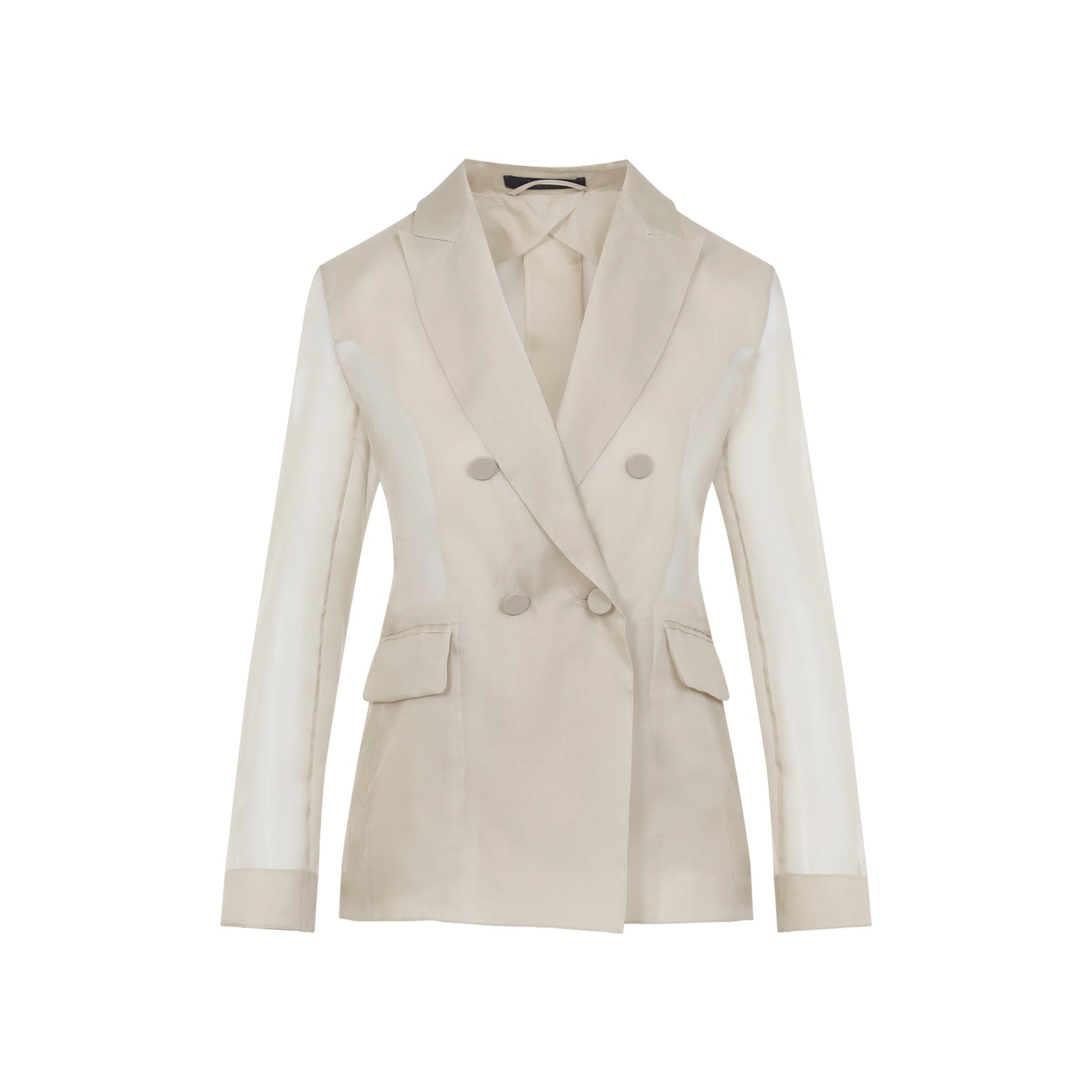 Max Mara Pianoforte Slogan Organza Jacket Women MAX MARA