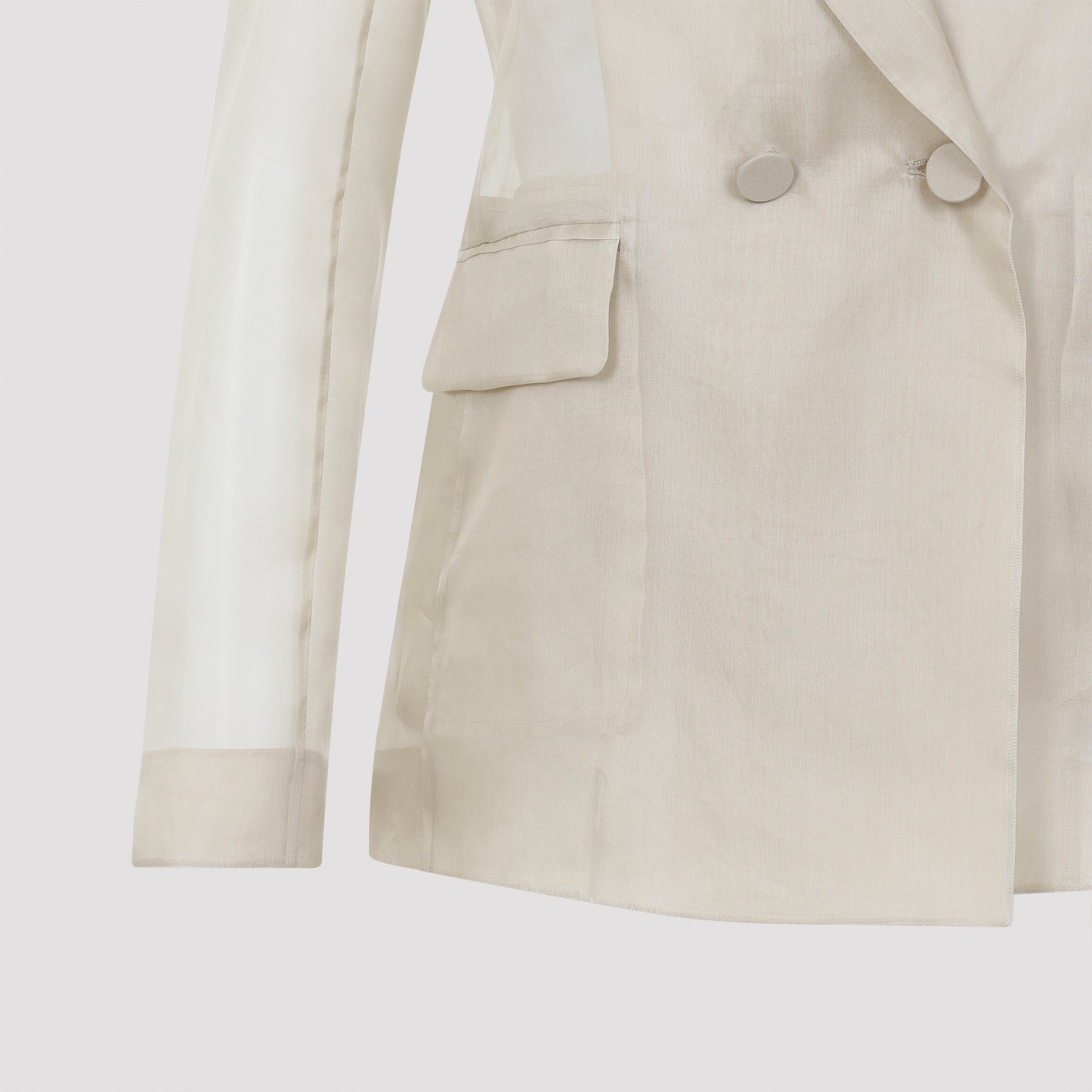 Max Mara Pianoforte Slogan Organza Jacket Women MAX MARA