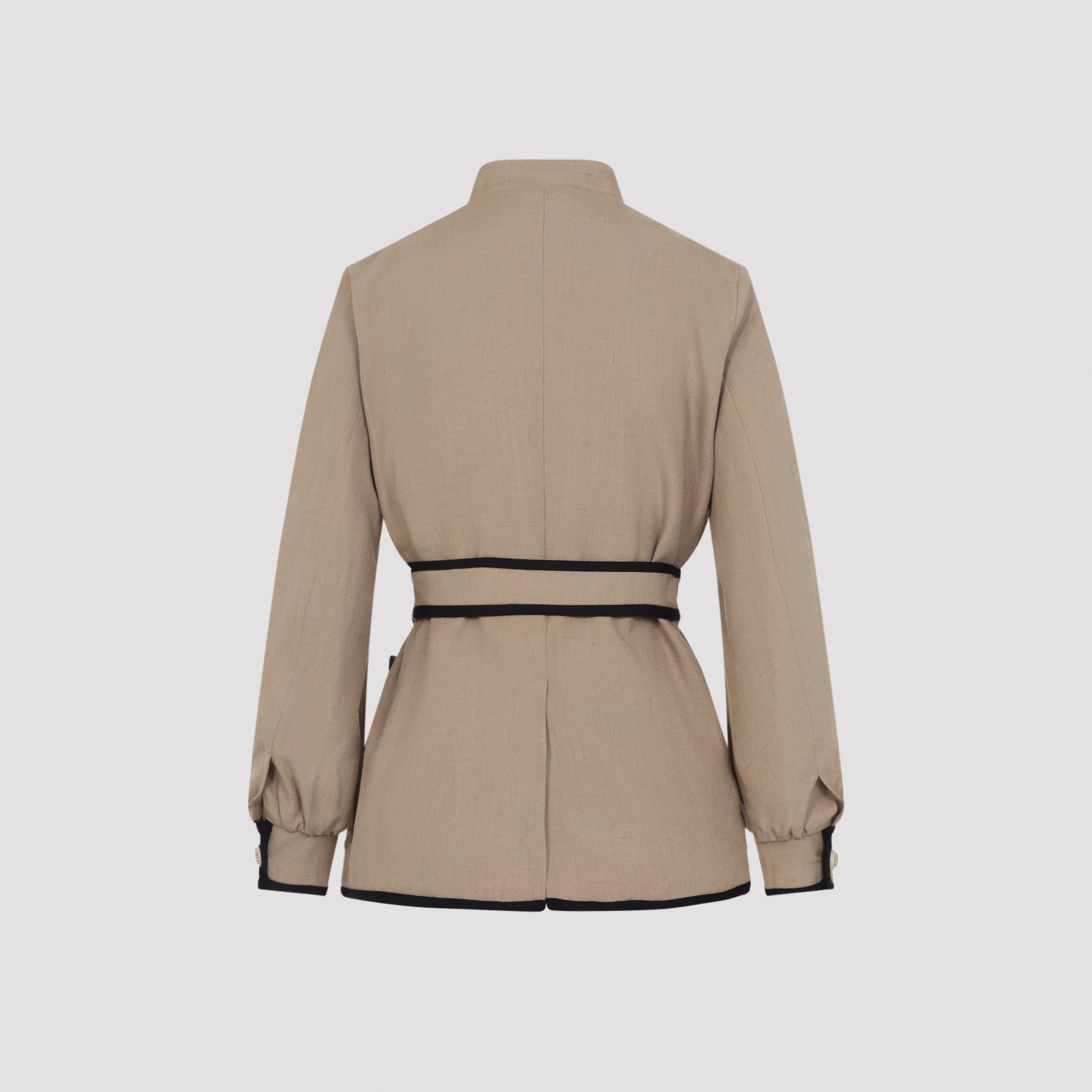Valentino Caban Embroidered Logo Vg Jacket Women VALENTINO