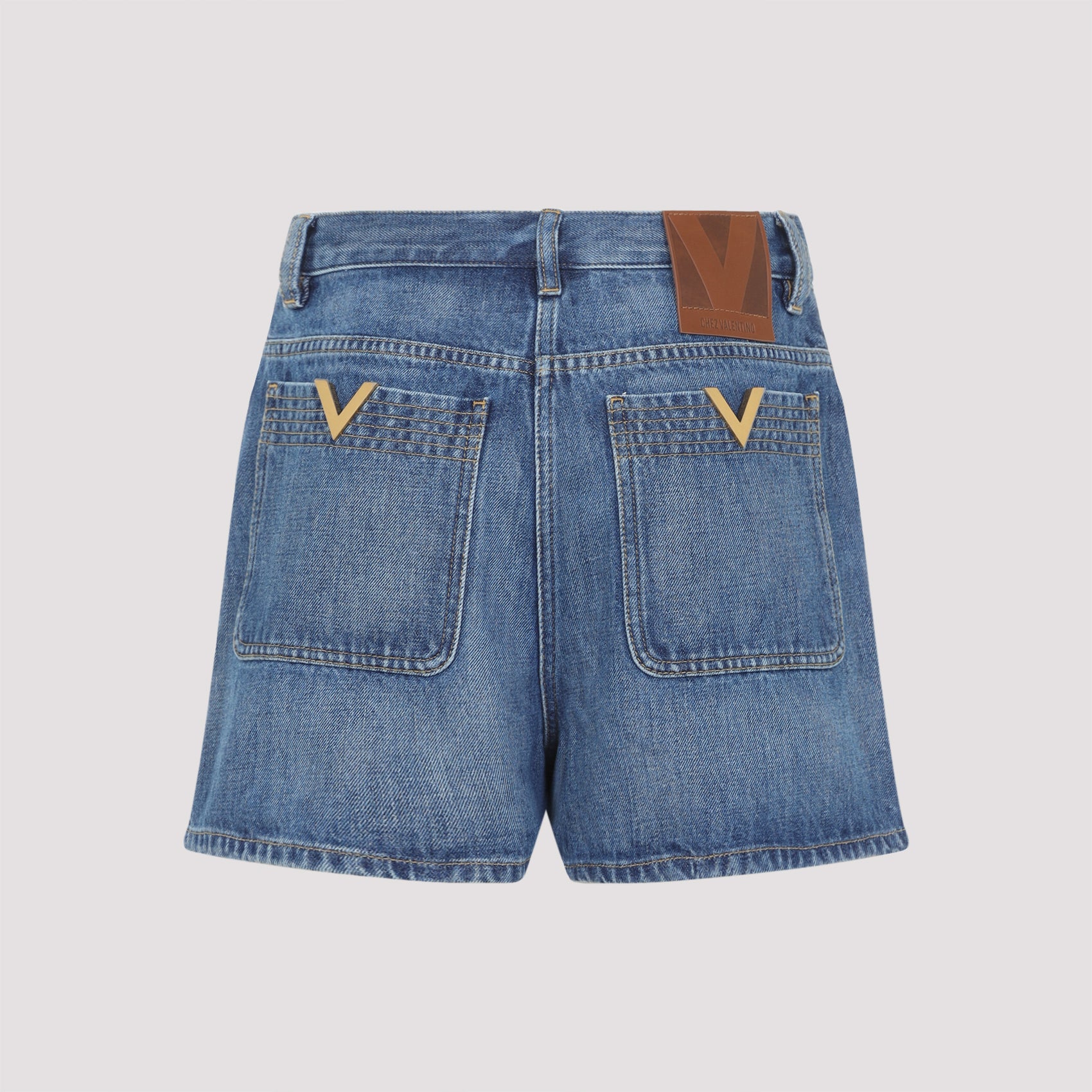 Valentino Denim Shorts Women VALENTINO