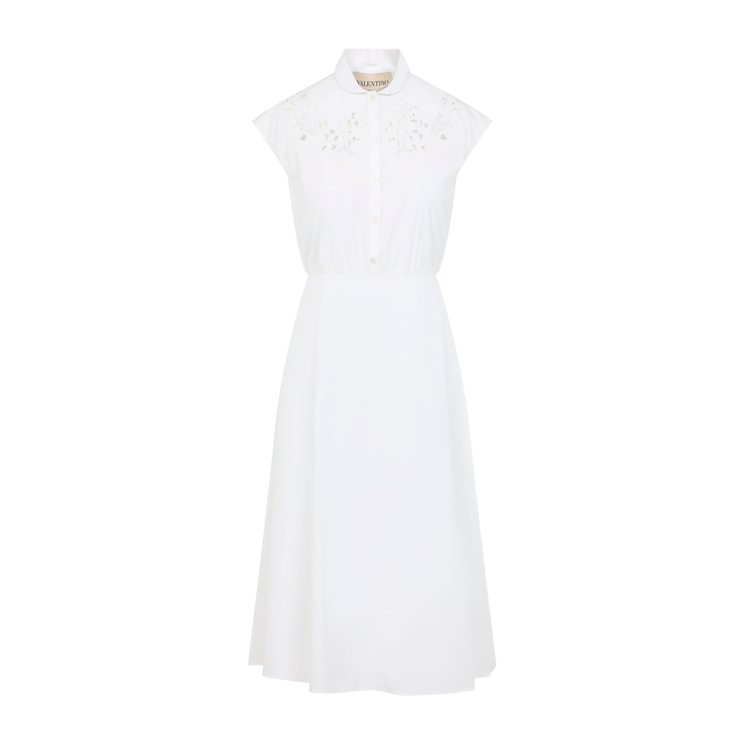 Valentino Embroidered Midi Dress Women VALENTINO
