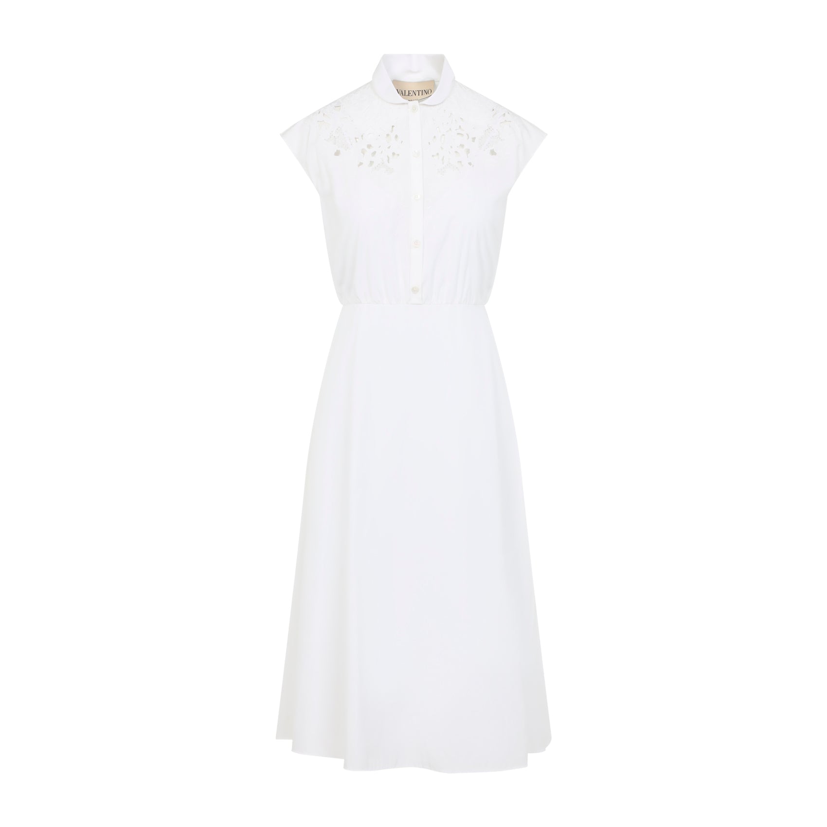 Valentino Embroidered Midi Dress Women VALENTINO