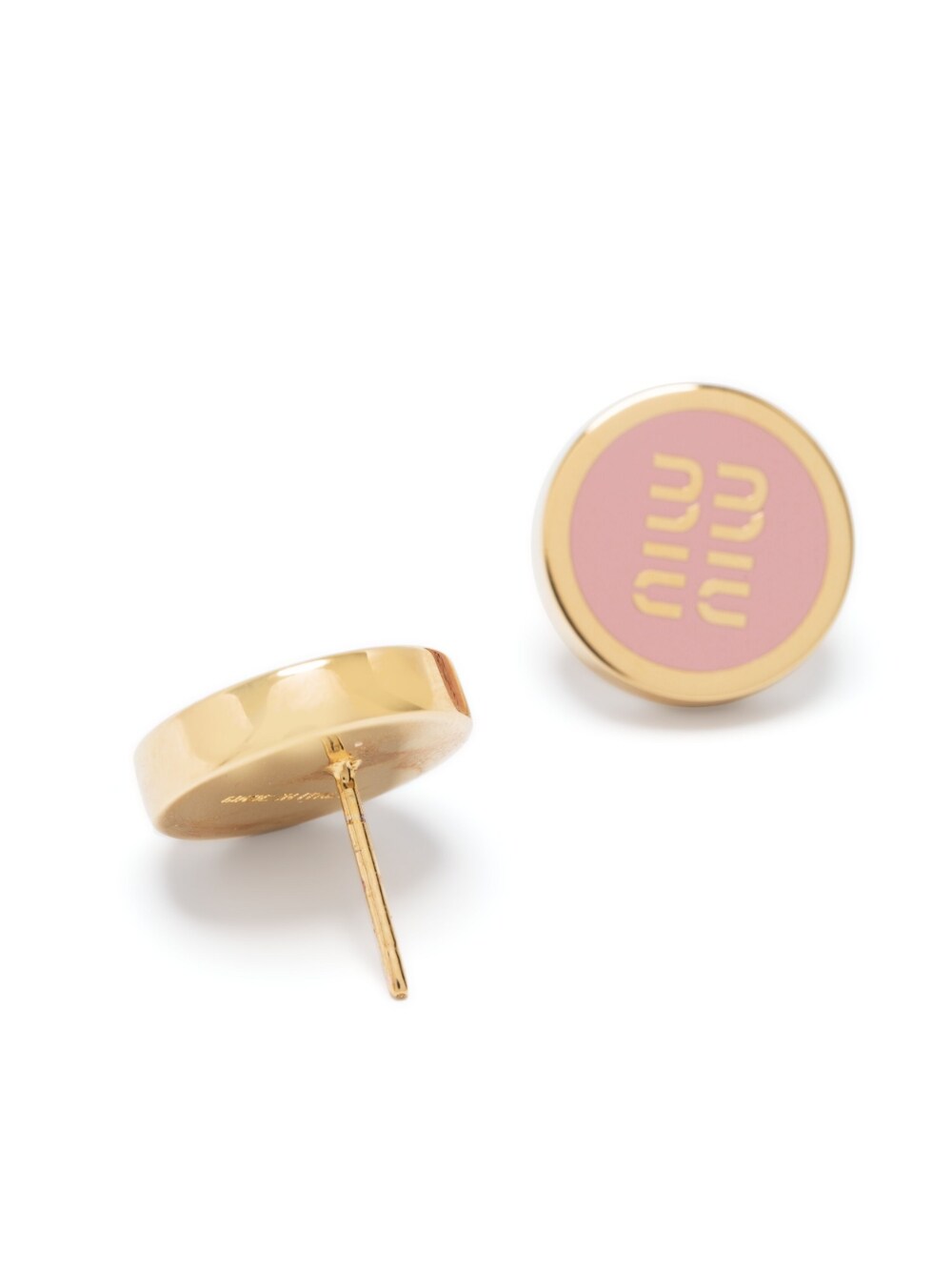 Miu Miu Women Enameled Metal Earrings MIU MIU