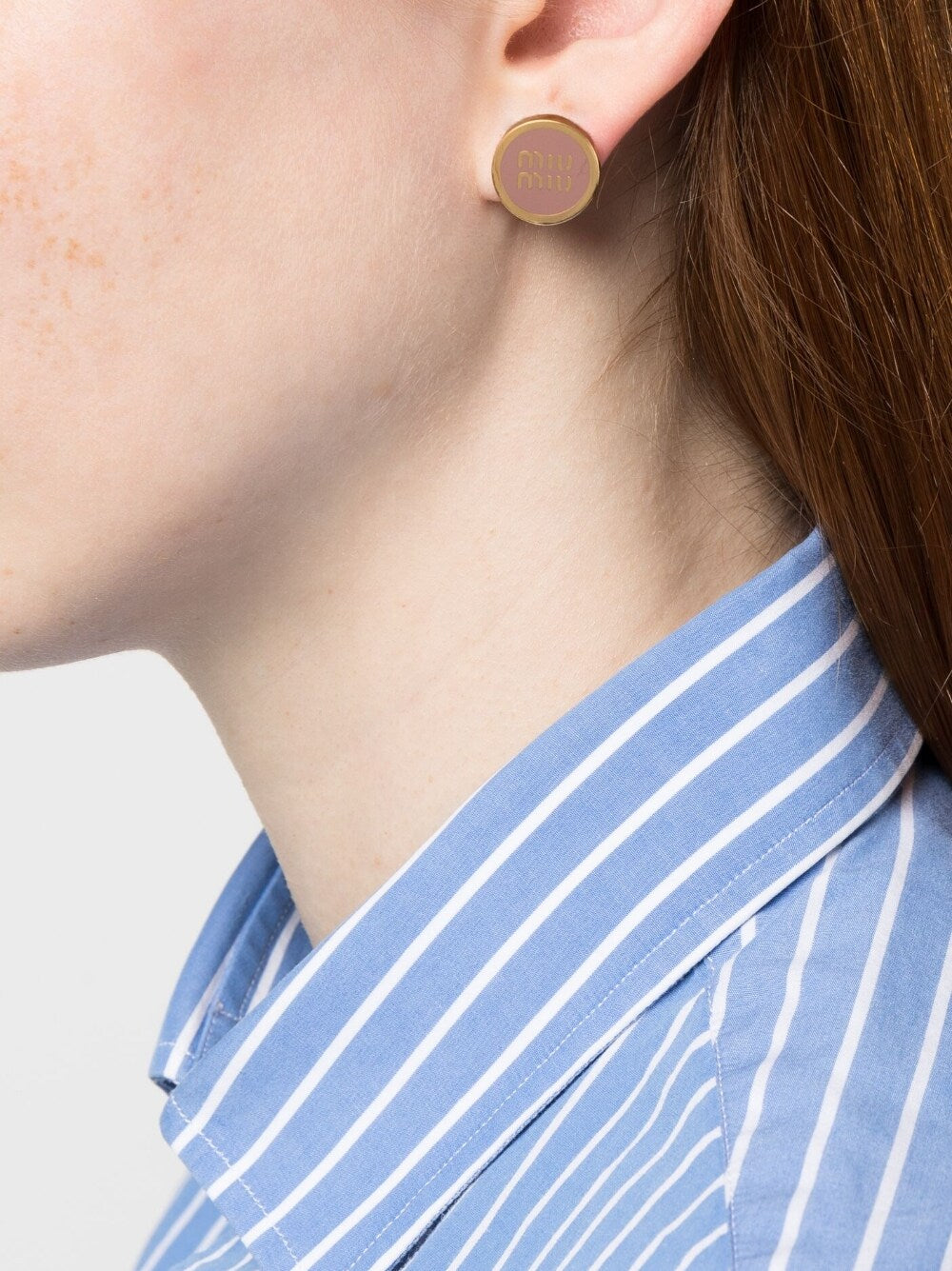 Miu Miu Women Enameled Metal Earrings MIU MIU