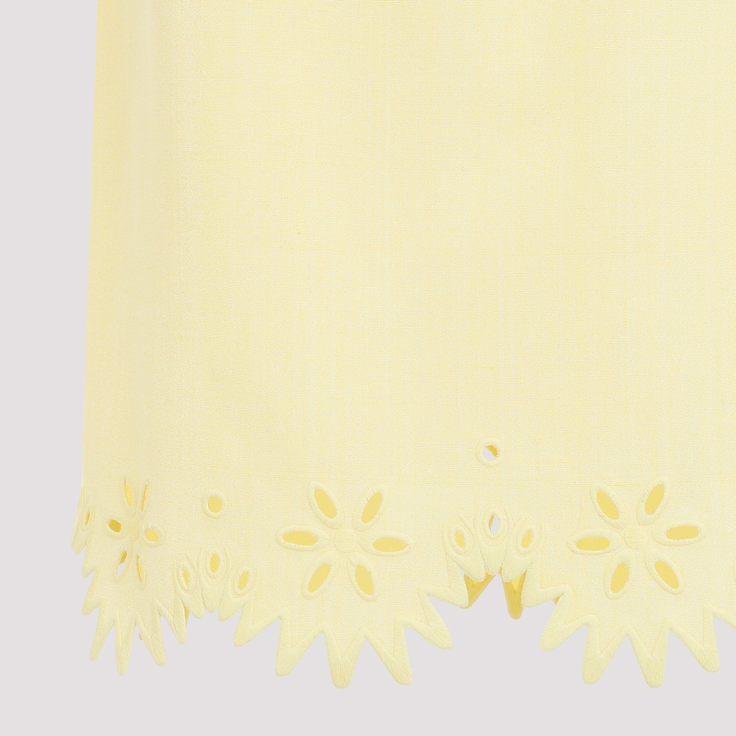 Bottega Veneta Grainy English Embroidery Midi Skirt Women BOTTEGA VENETA
