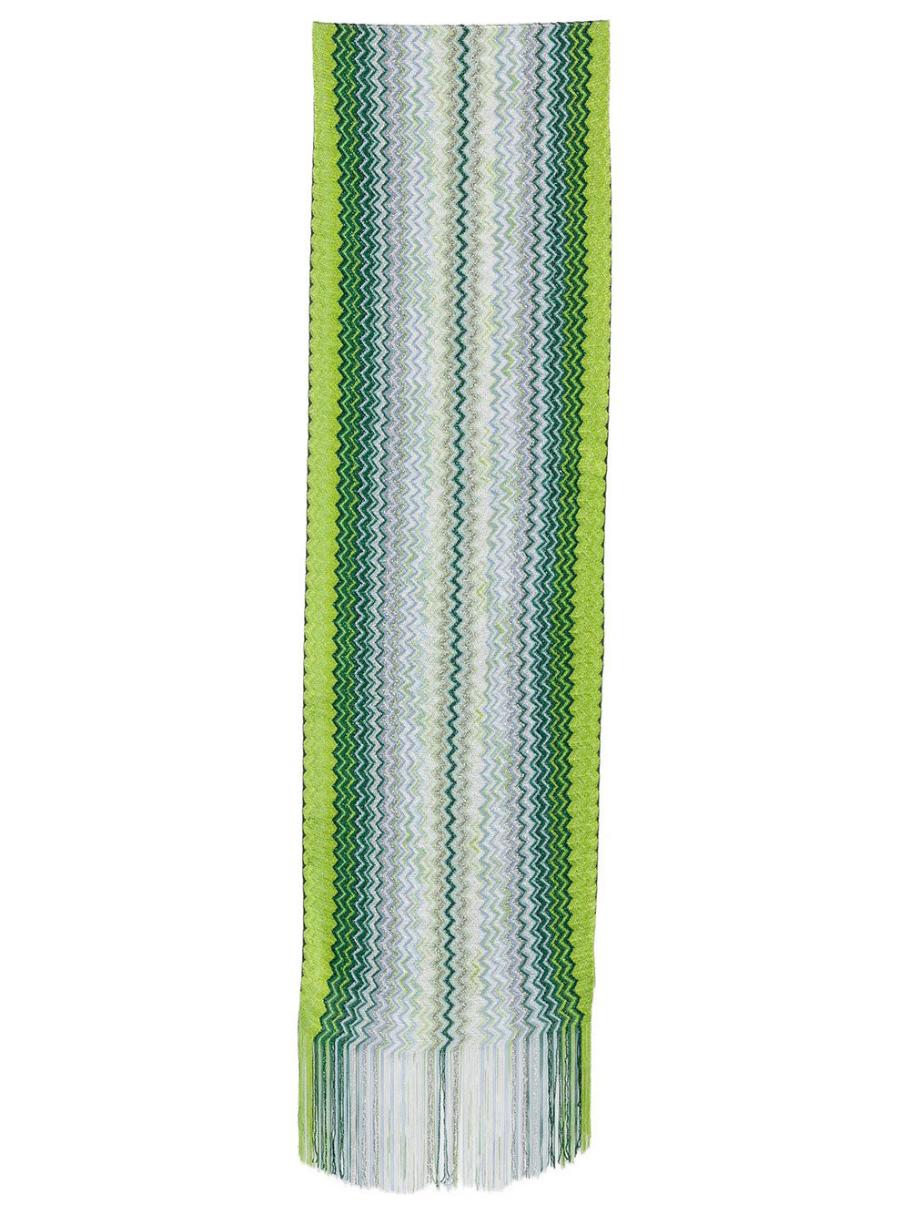 Missoni Women Zig-Zag Motif Viscose Scarf MISSONI