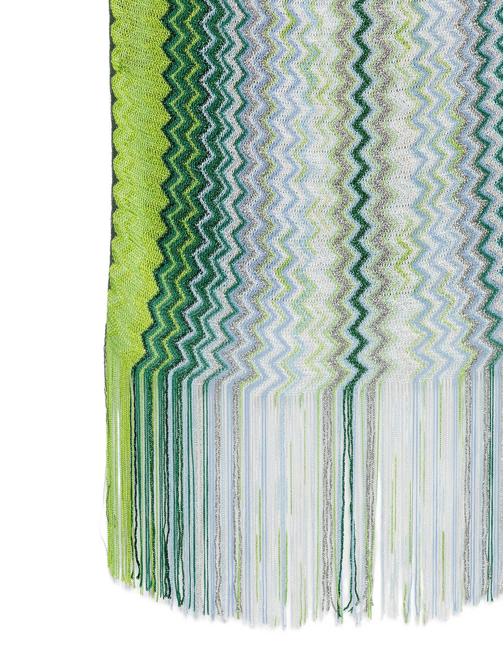 Missoni Women Zig-Zag Motif Viscose Scarf MISSONI