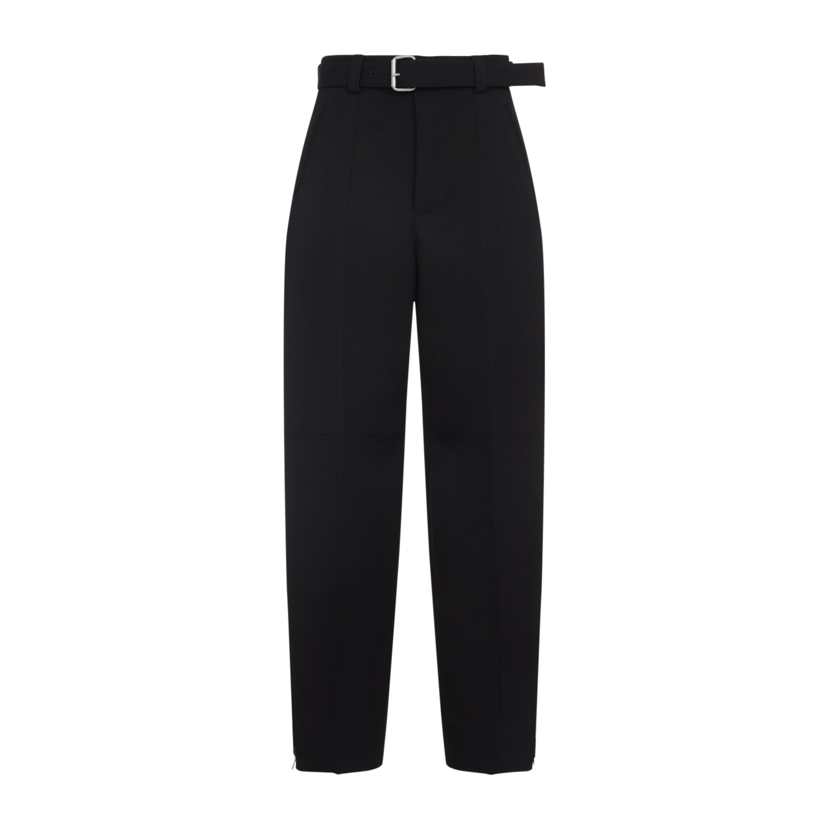 Bottega Veneta Wool Belted Trousers Women BOTTEGA VENETA
