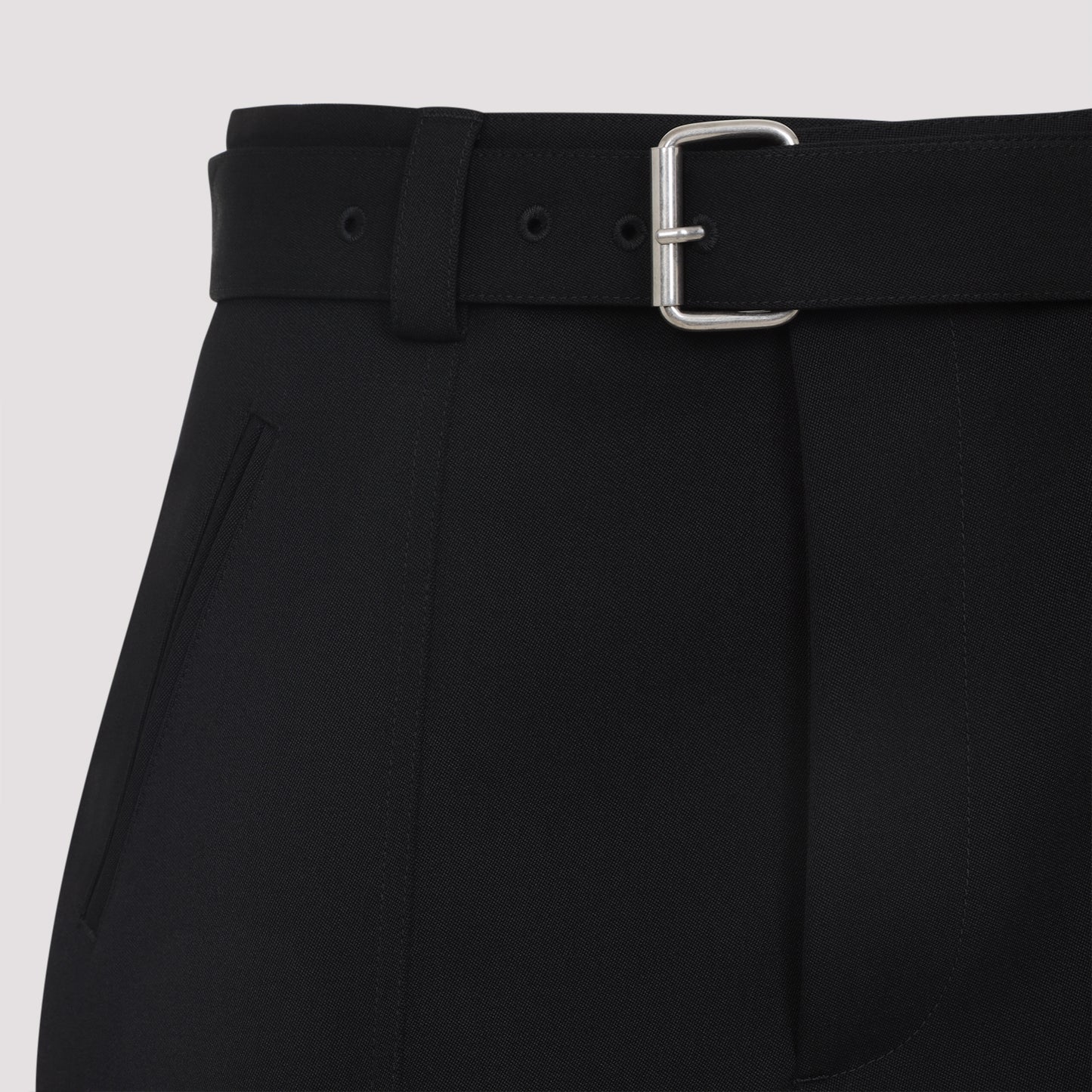 Bottega Veneta Wool Belted Trousers Women BOTTEGA VENETA