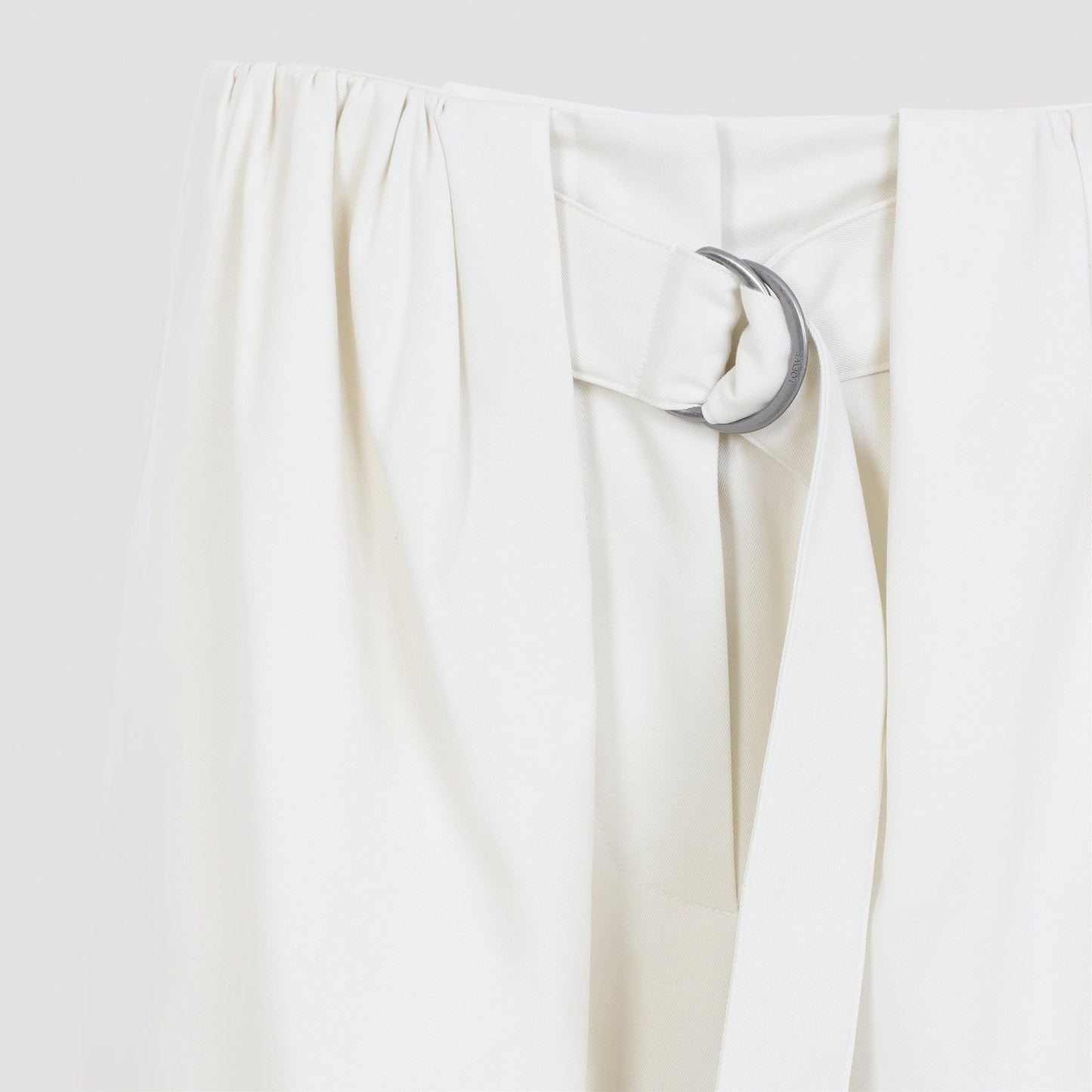 Loewe Cropped Belted Trousers Women LOEWE