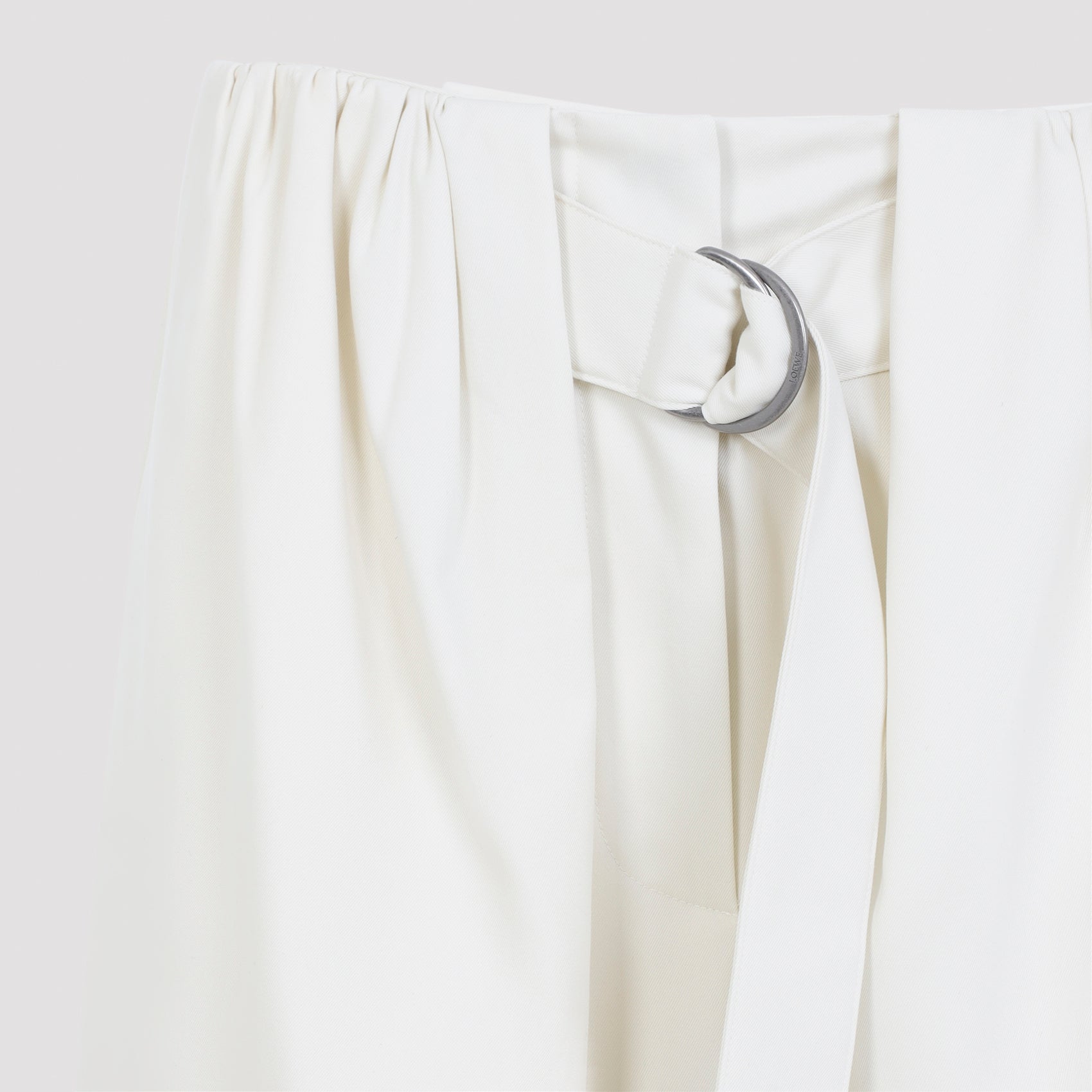 Loewe Cropped Belted Trousers Women LOEWE