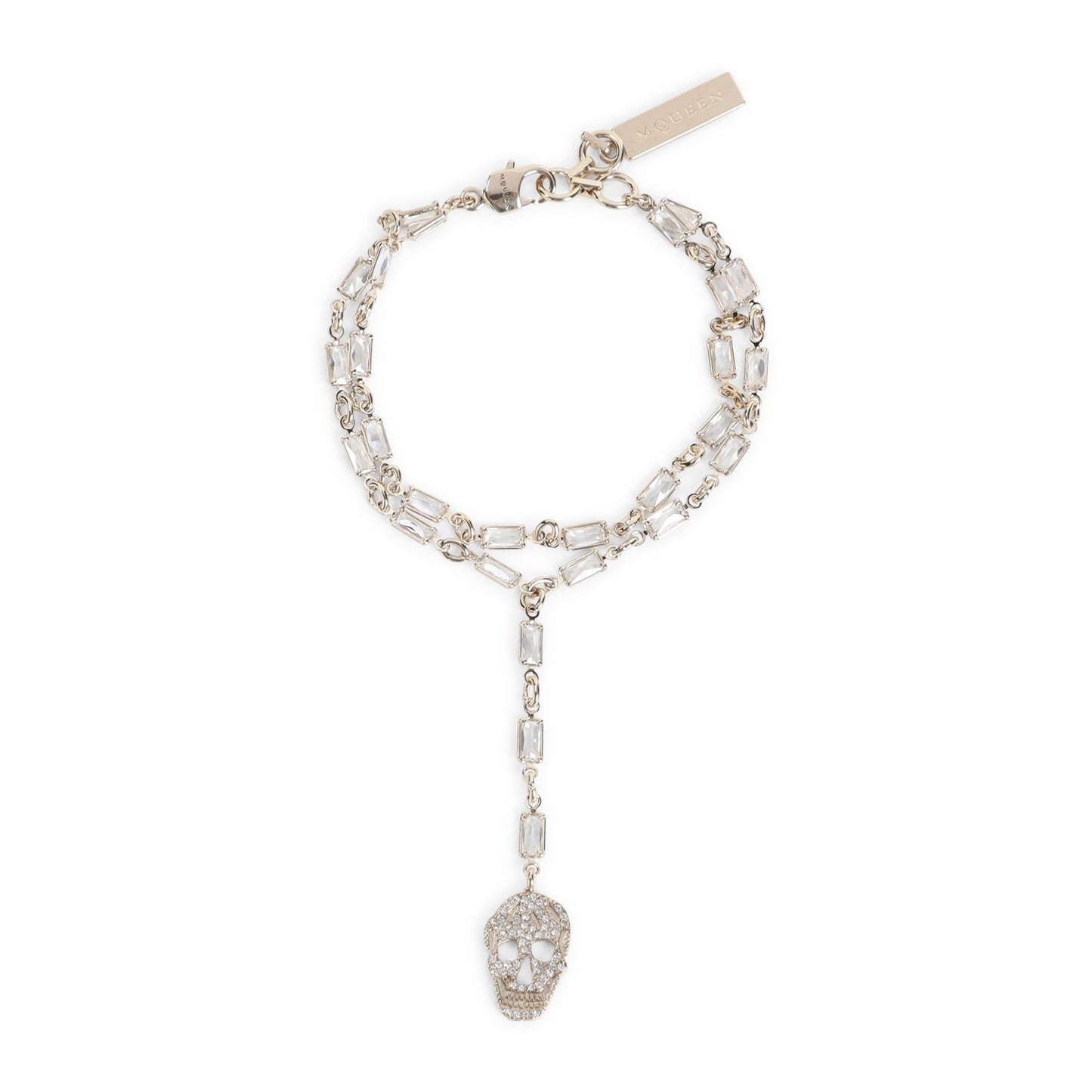 Alexander Mcqueen Pavã¨ Skull Bracelet Women ALEXANDER MCQUEEN