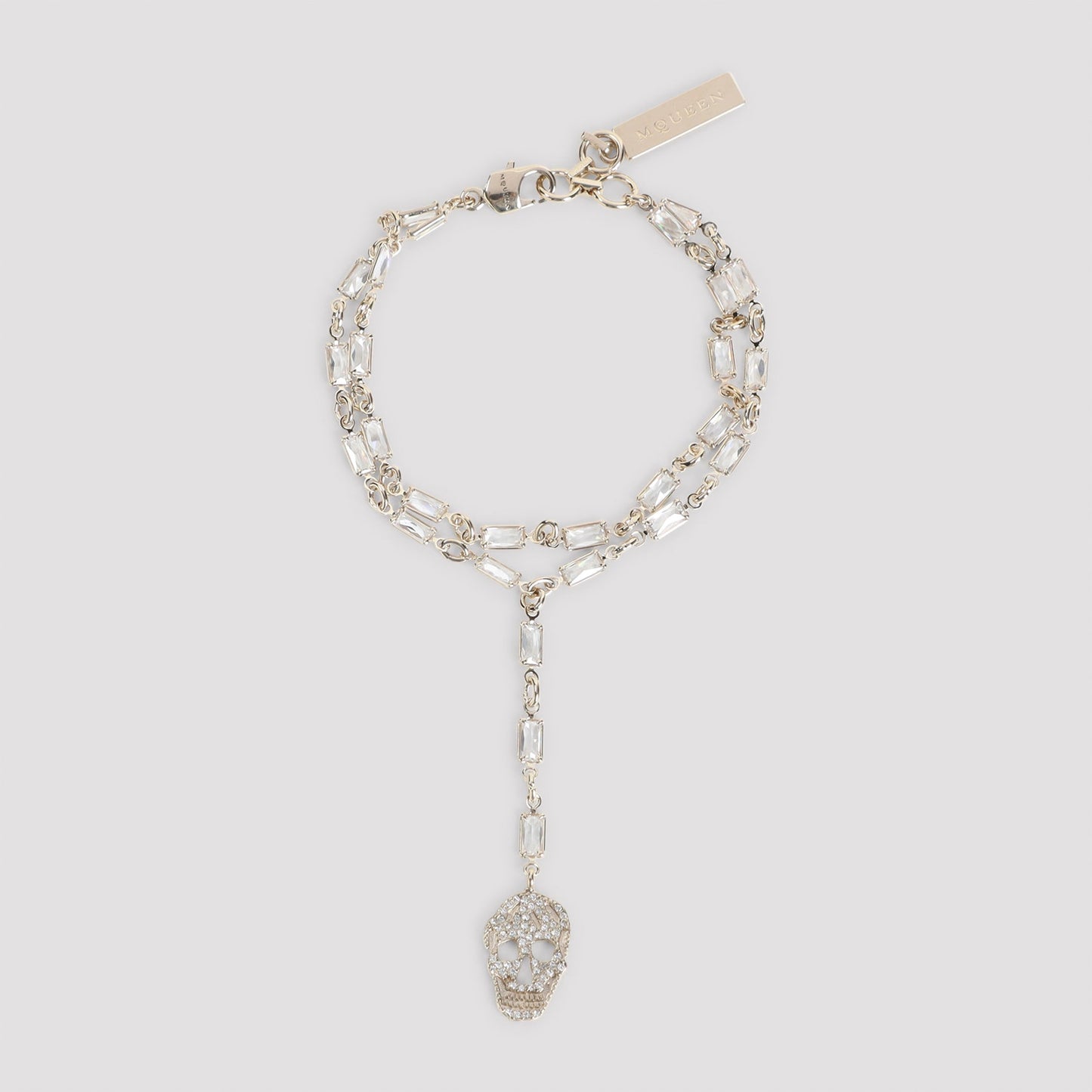 Alexander Mcqueen Pavã¨ Skull Bracelet Women ALEXANDER MCQUEEN