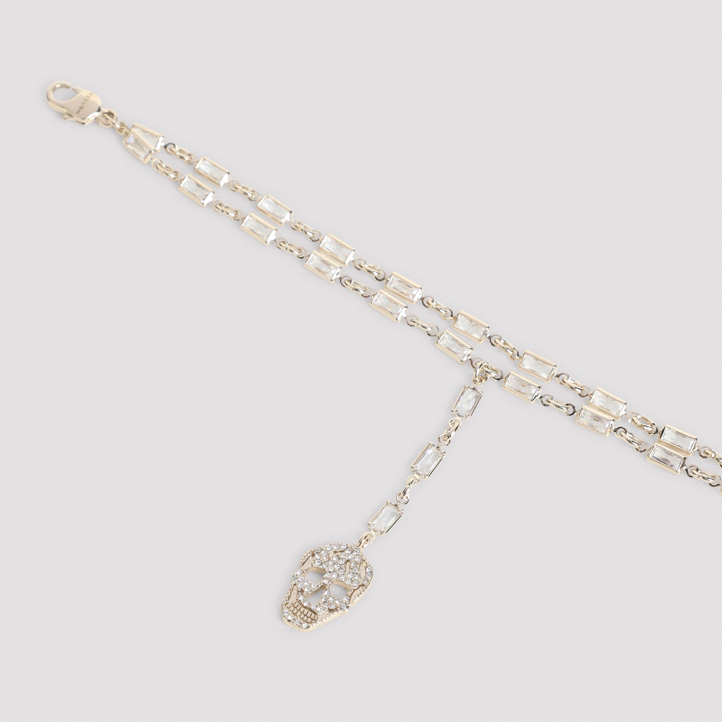 Alexander Mcqueen Pavè Skull Bracelet Women ALEXANDER MCQUEEN