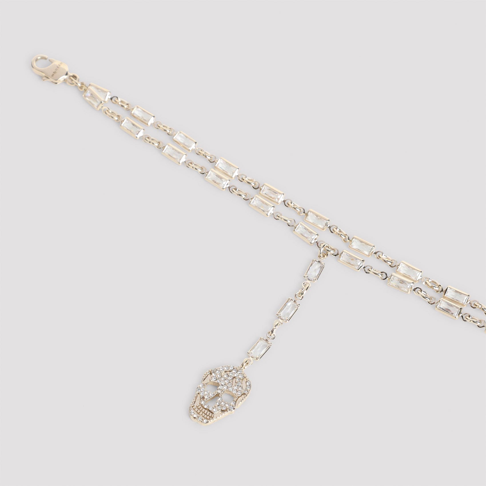 Alexander Mcqueen Pavã¨ Skull Bracelet Women ALEXANDER MCQUEEN
