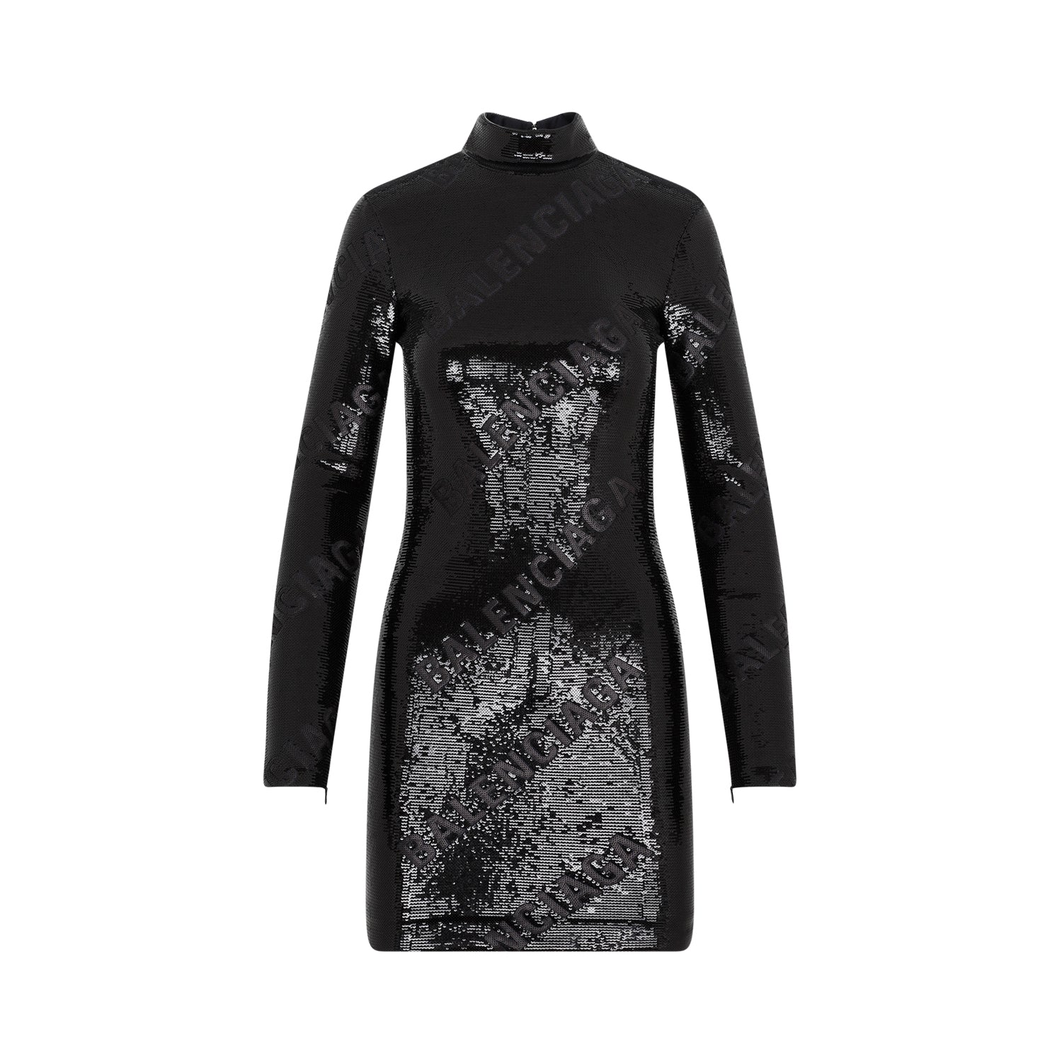 Balenciaga Turtleneck Dress Women BALENCIAGA