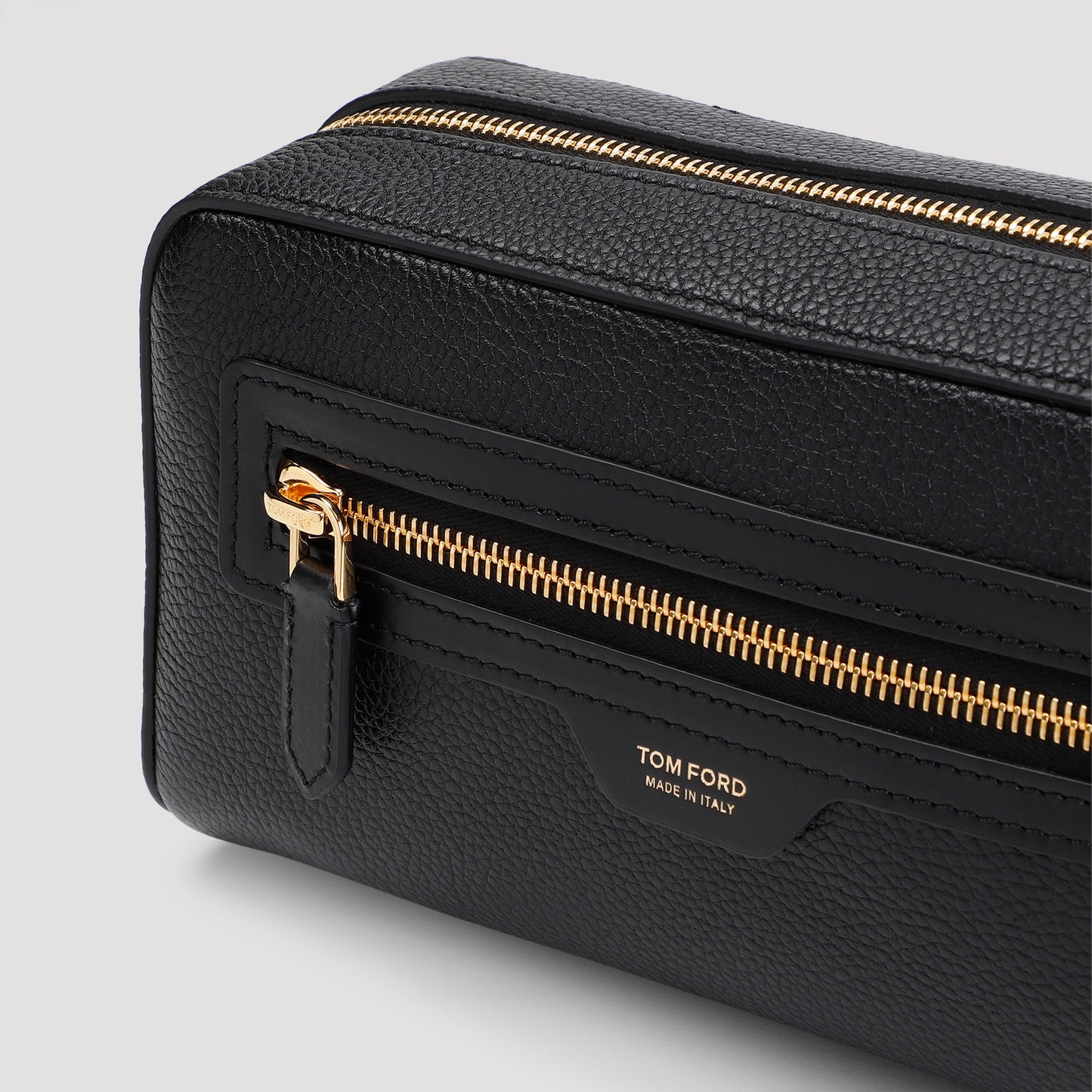 Tom Ford Grained Calf Leather Toiletry Case Men TOM FORD