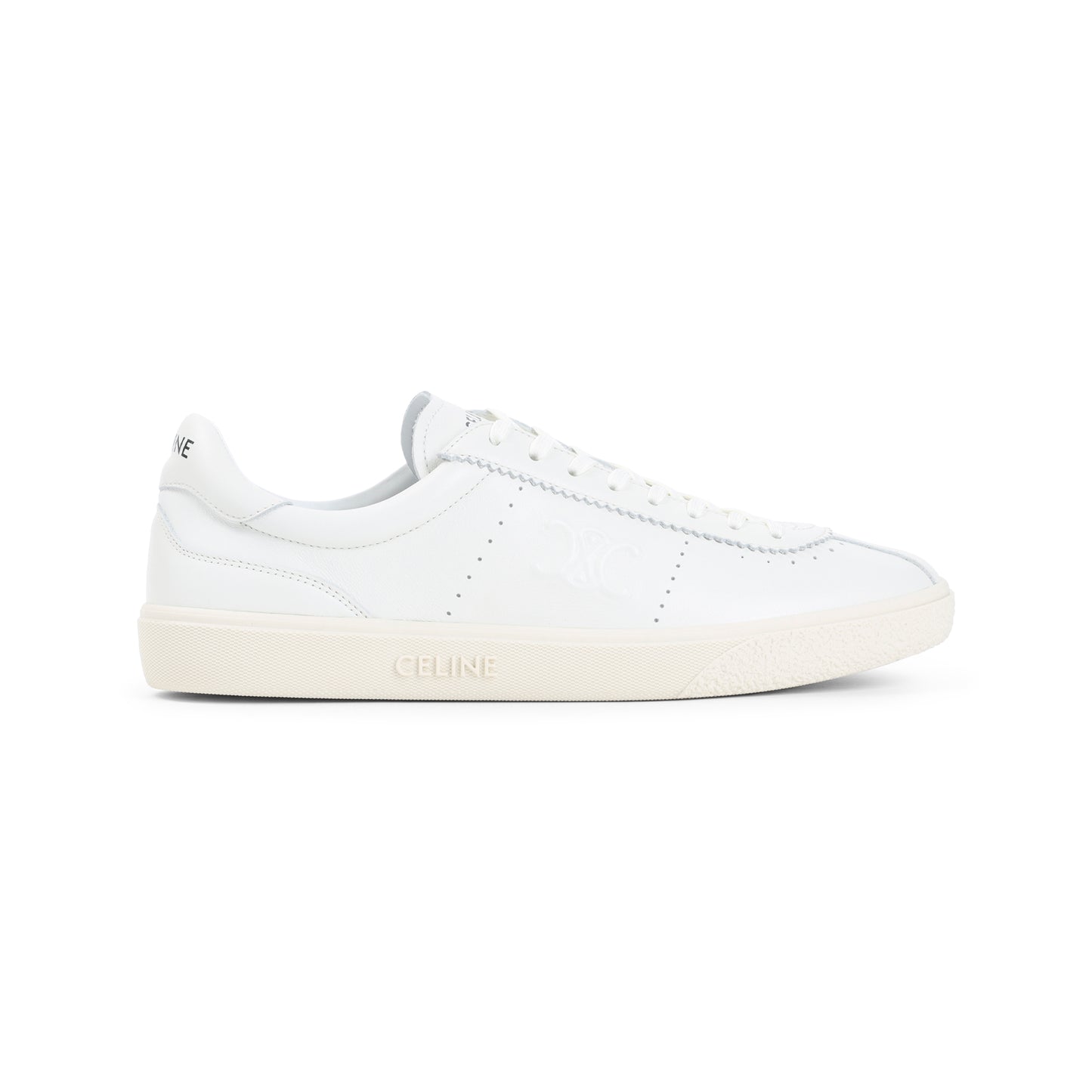 Celine Low Lace-Up Sneakers With Triomphe Men CELINE