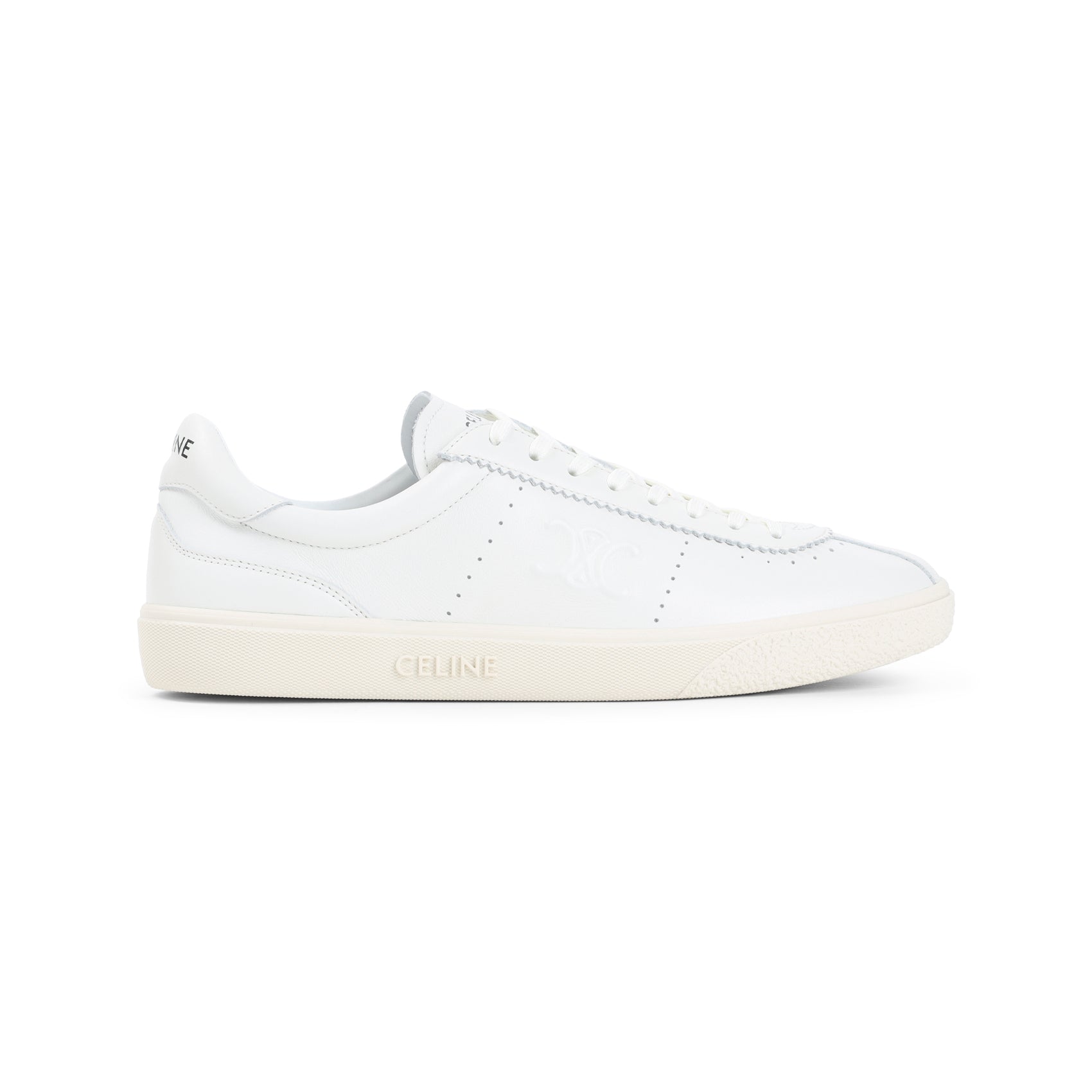 Celine Low Lace-Up Sneakers With Triomphe Men CELINE