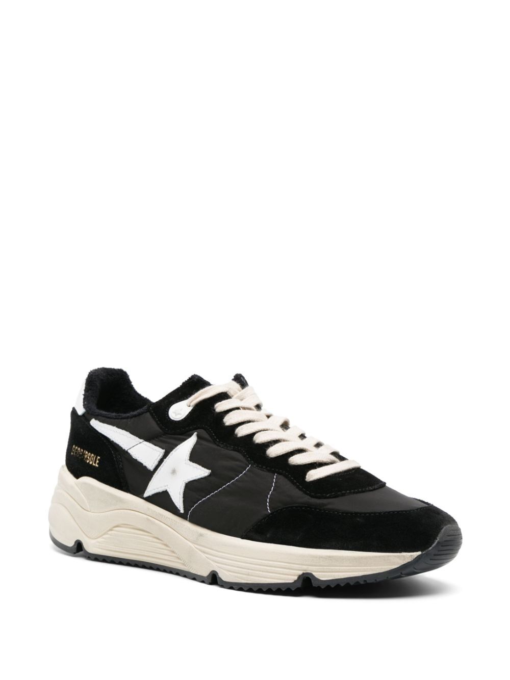 Golden Goose Men Fabric And Suede Running Sole Sneakers GOLDEN GOOSE