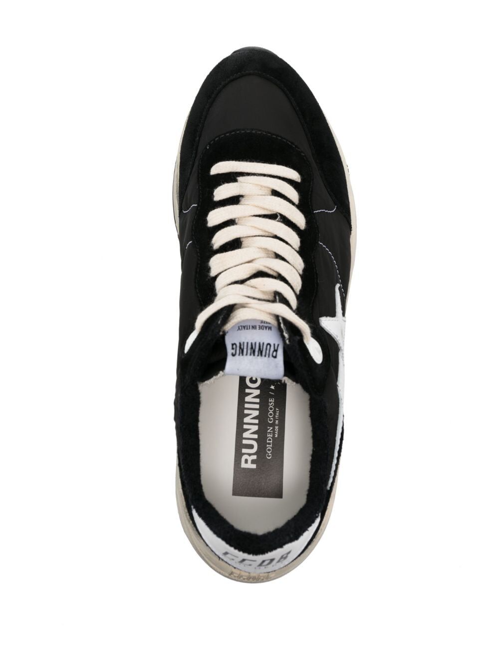 Golden Goose Men Fabric And Suede Running Sole Sneakers GOLDEN GOOSE
