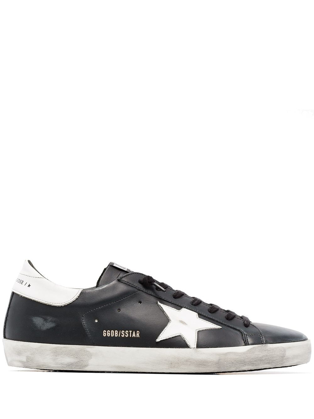 Golden Goose Men Super-Star Distressed-Effect Leather Sneakers GOLDEN GOOSE
