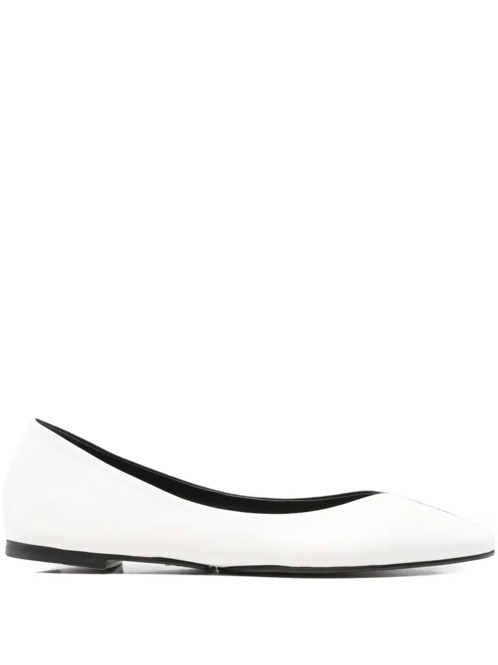 Jacquemus Women Les Ballerines Ovalo In Two-Toned Leather JACQUEMUS