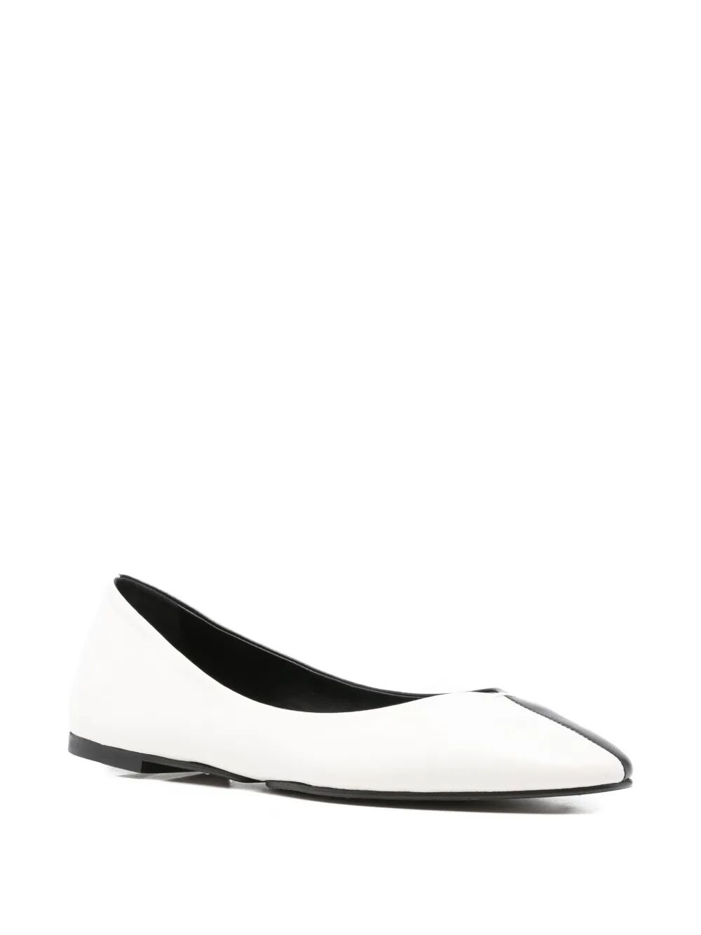 Jacquemus Women Les Ballerines Ovalo In Two-Toned Leather JACQUEMUS