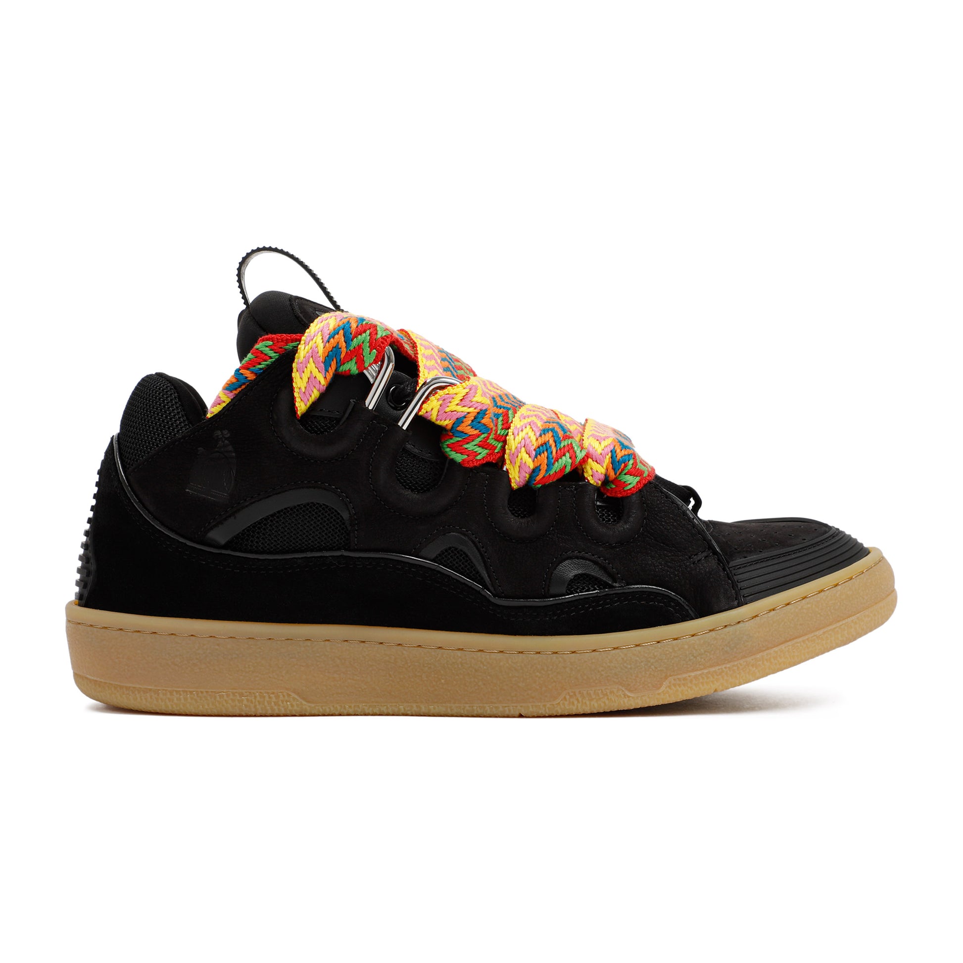 Lanvin Leather Curb Sneakers Unisex LANVIN