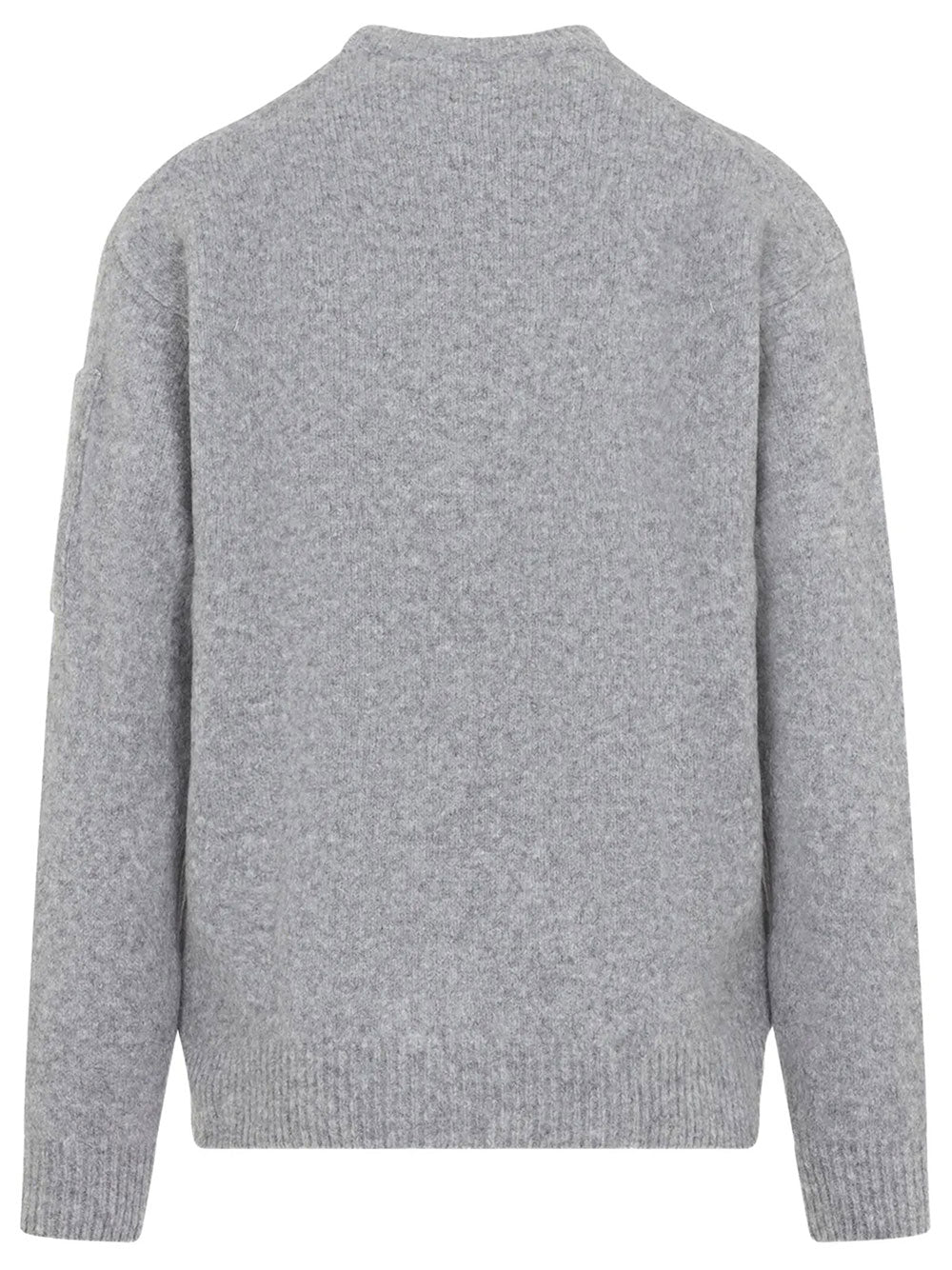 C.P. Company Men Maglione Girocollo In Lana Con Dettaglio Lens C.P. COMPANY
