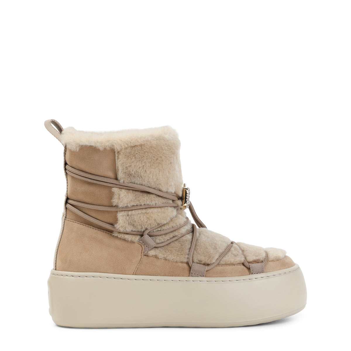 Roger Vivier Viv Up Winter Fur Bootie Women ROGER VIVIER