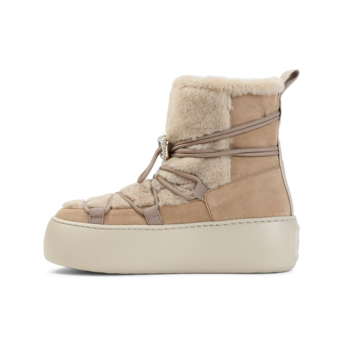 Roger Vivier Viv Up Winter Fur Bootie Women ROGER VIVIER