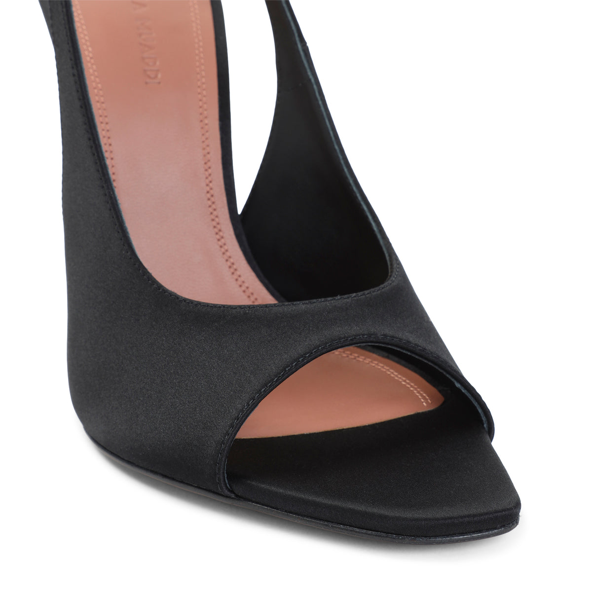 Amina Muaddi Alexa 105 Satin Slinback Women AMINA MUADDI