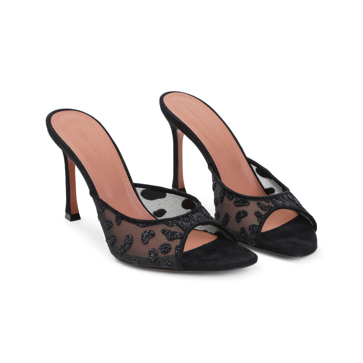 Amina Muaddi Alexa Mesh Slipper Women AMINA MUADDI