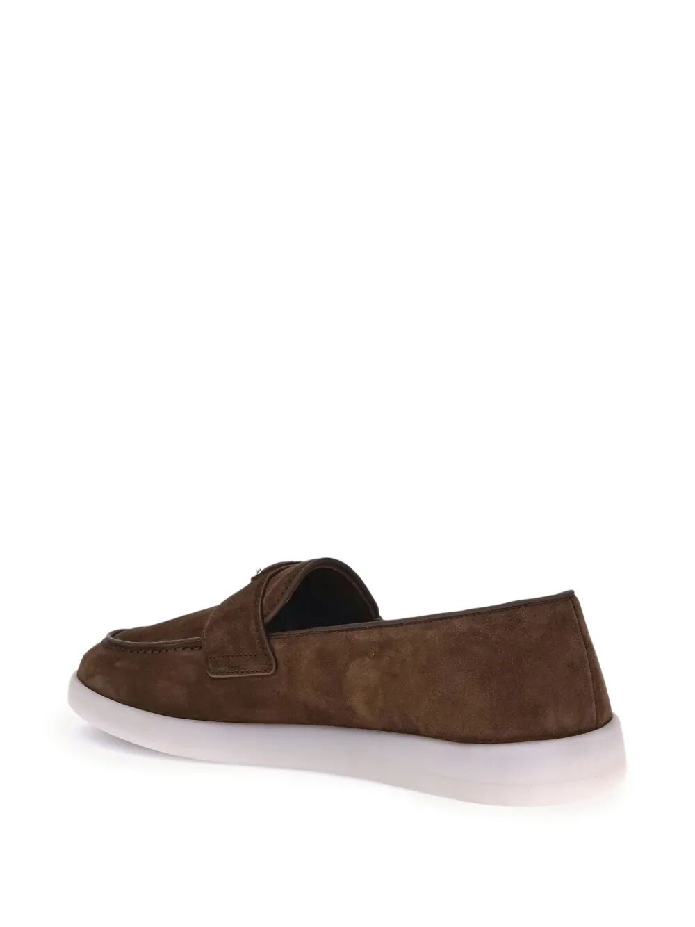 Prada Men Soft Suede Loafers PRADA