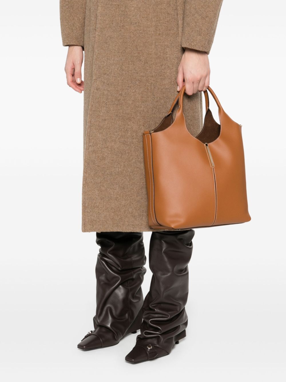 Tod's Women Leather Small Tote Bag TOD'S