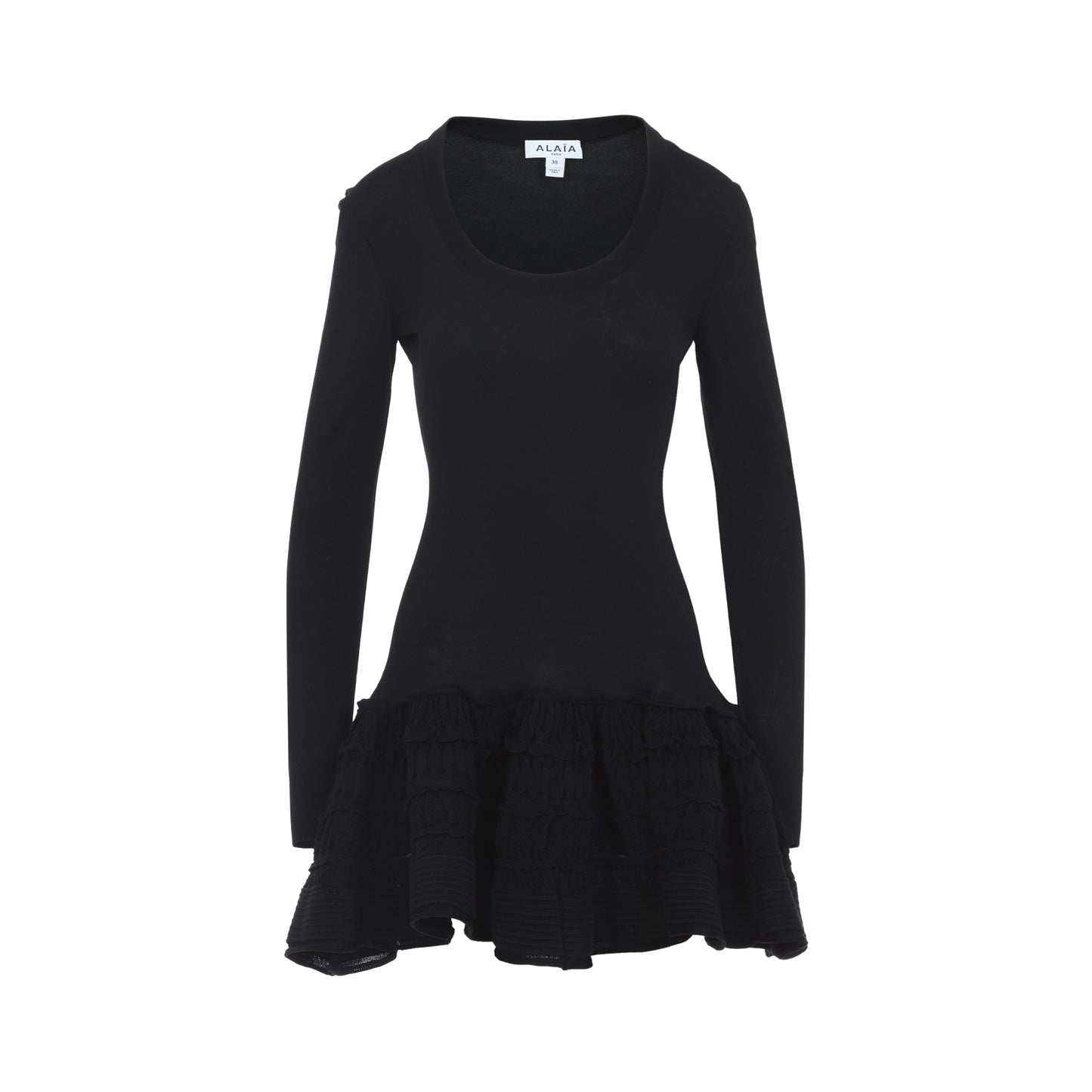 Alaïa Ruffle Mini Dress Women