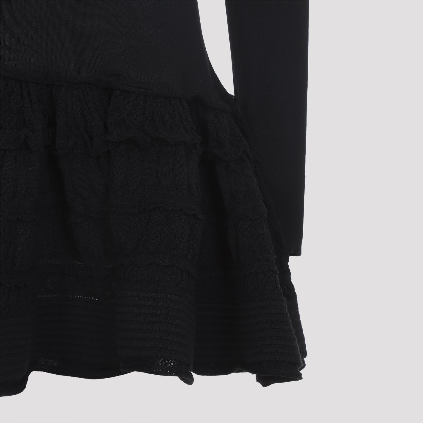 Alaïa Ruffle Mini Dress Women