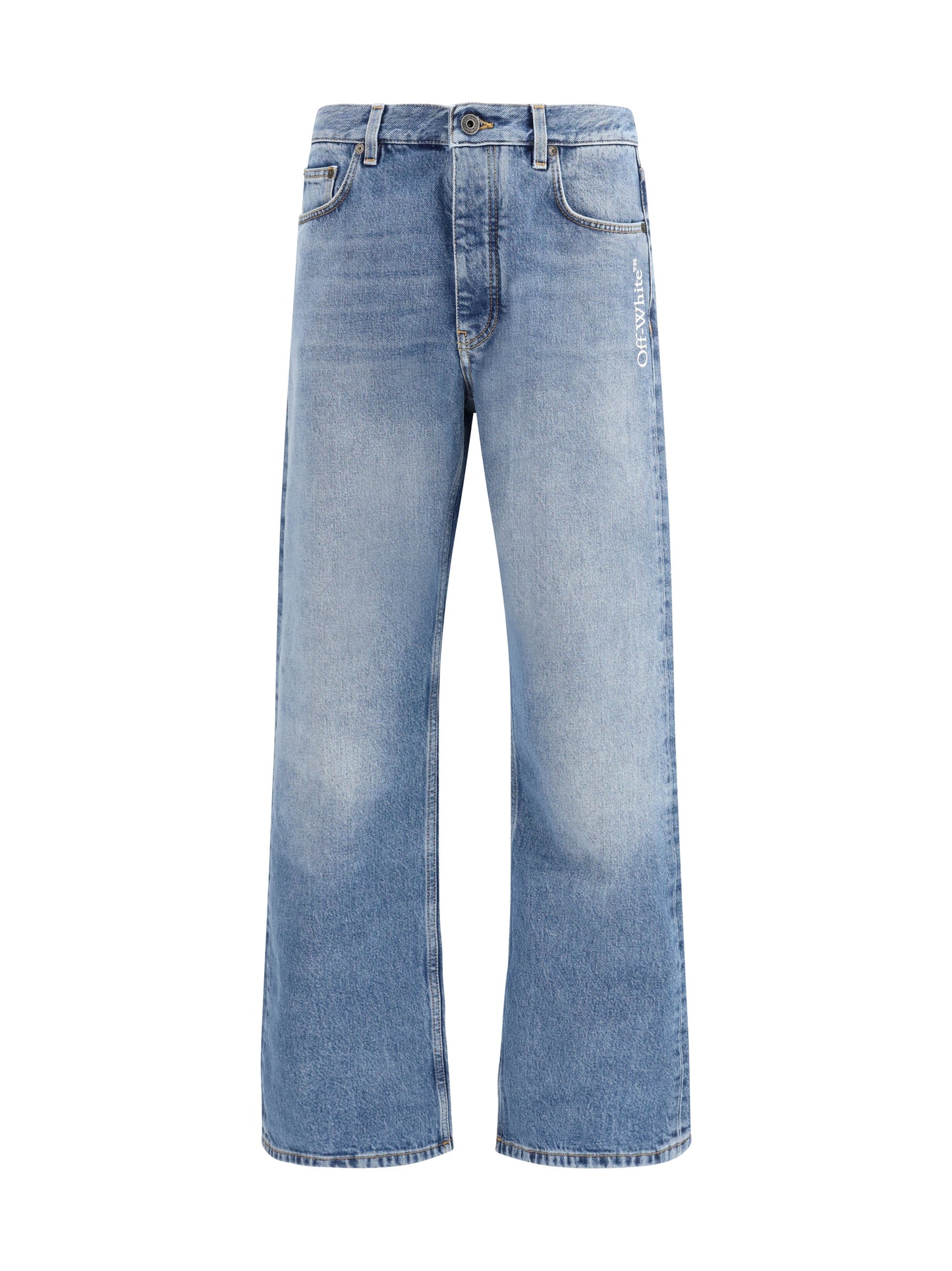 Off-White Men Half Arrow Slim Relaxed Jeans OFF-WHITE