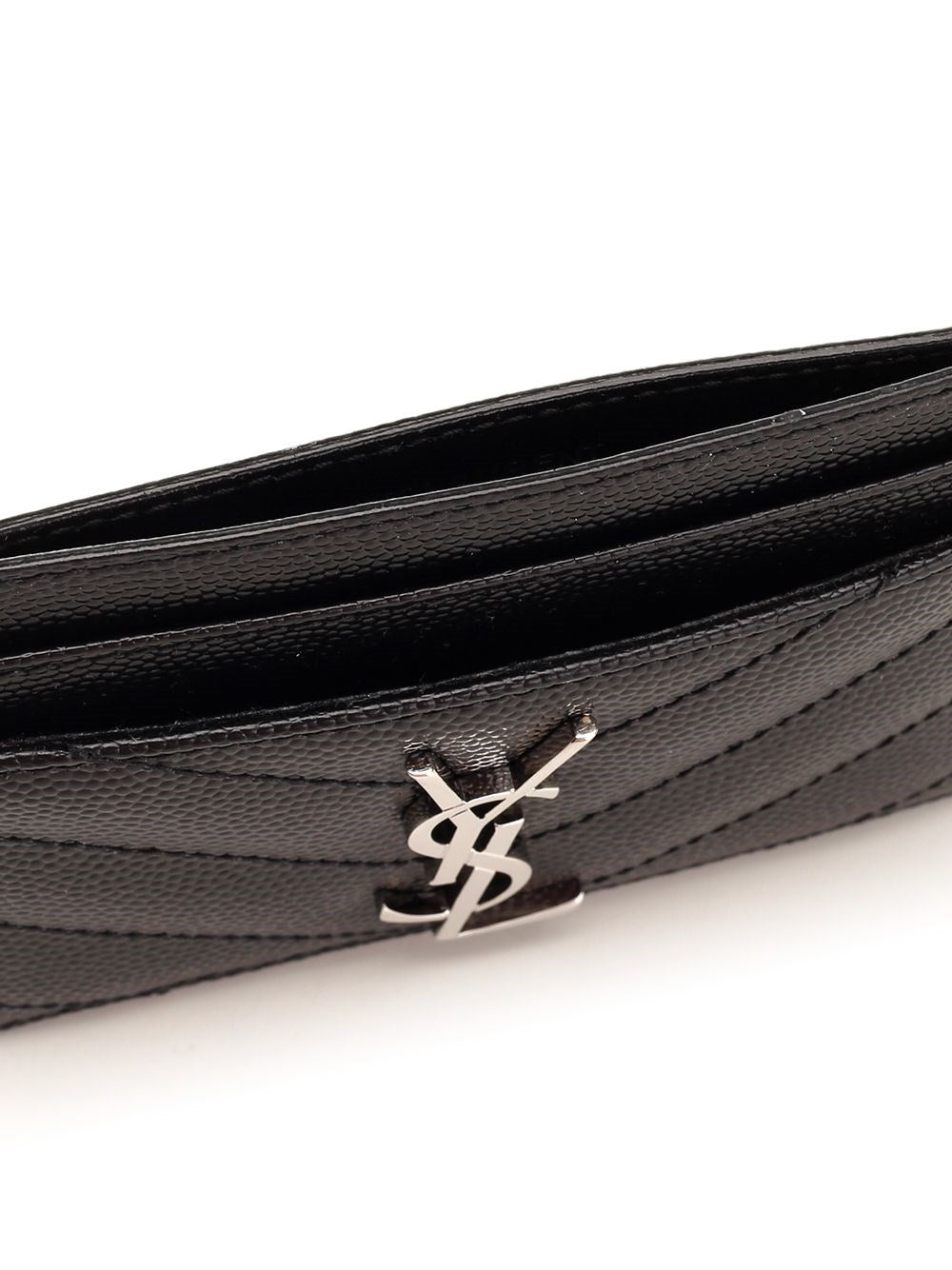 Saint Laurent Women Monogram Card Case SAINT LAURENT